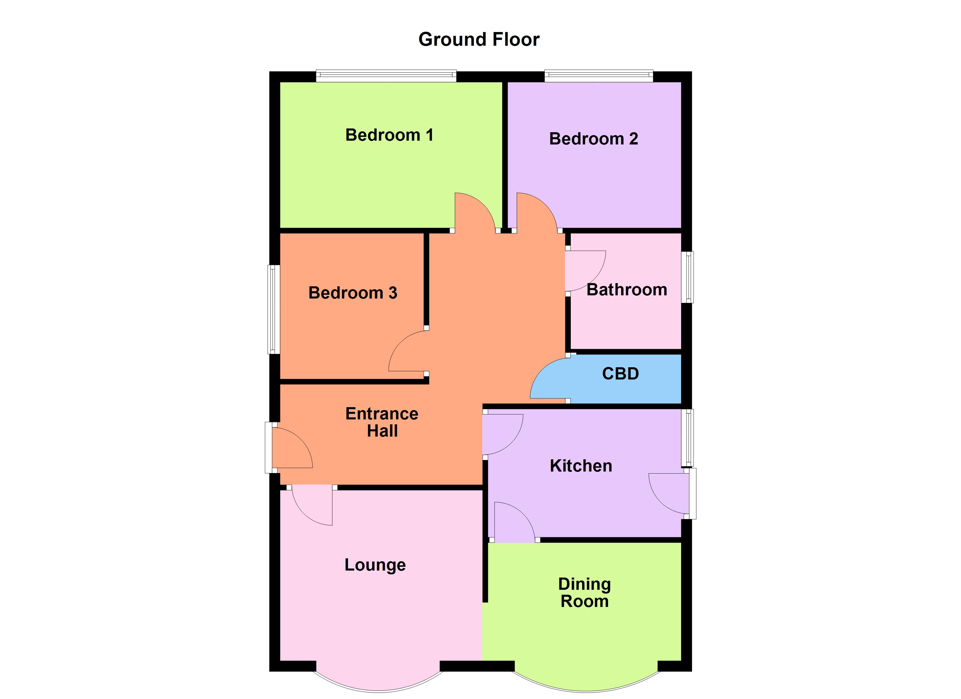 92, Brecks Lane, Doncaster floorplan