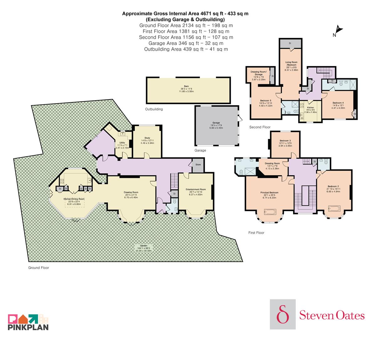 The Manor House, Robins Nest Hill, Little Berkhamsted floorplan