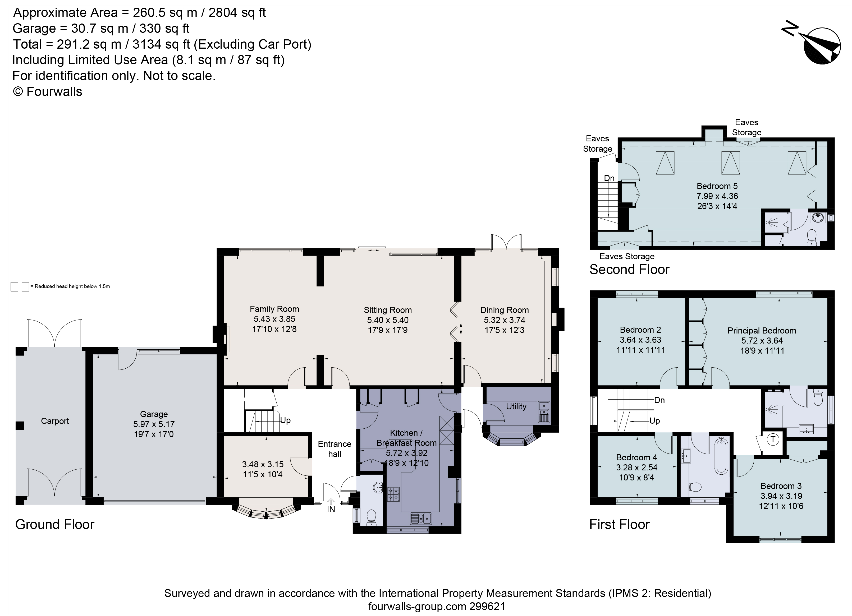 Lower Cookham Road, Maidenhead, Berkshire SL6, 5 bedroom detached house