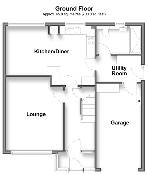 Meadow Walk, Whitstable floorplan