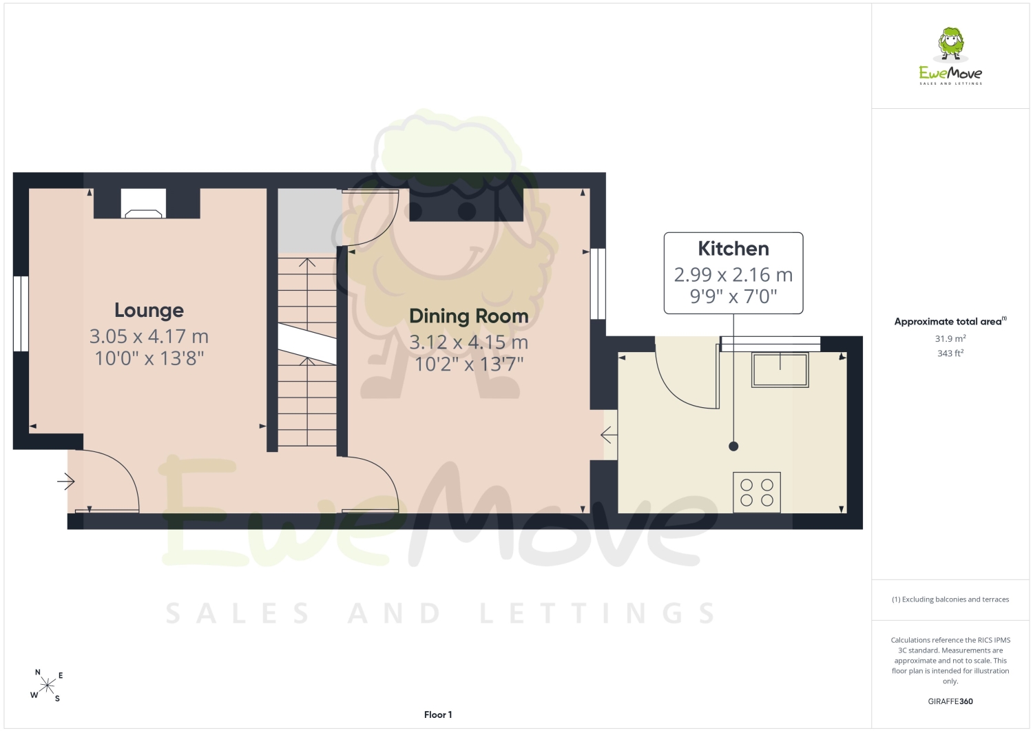 17, Brisbane Road, Chatham floorplan
