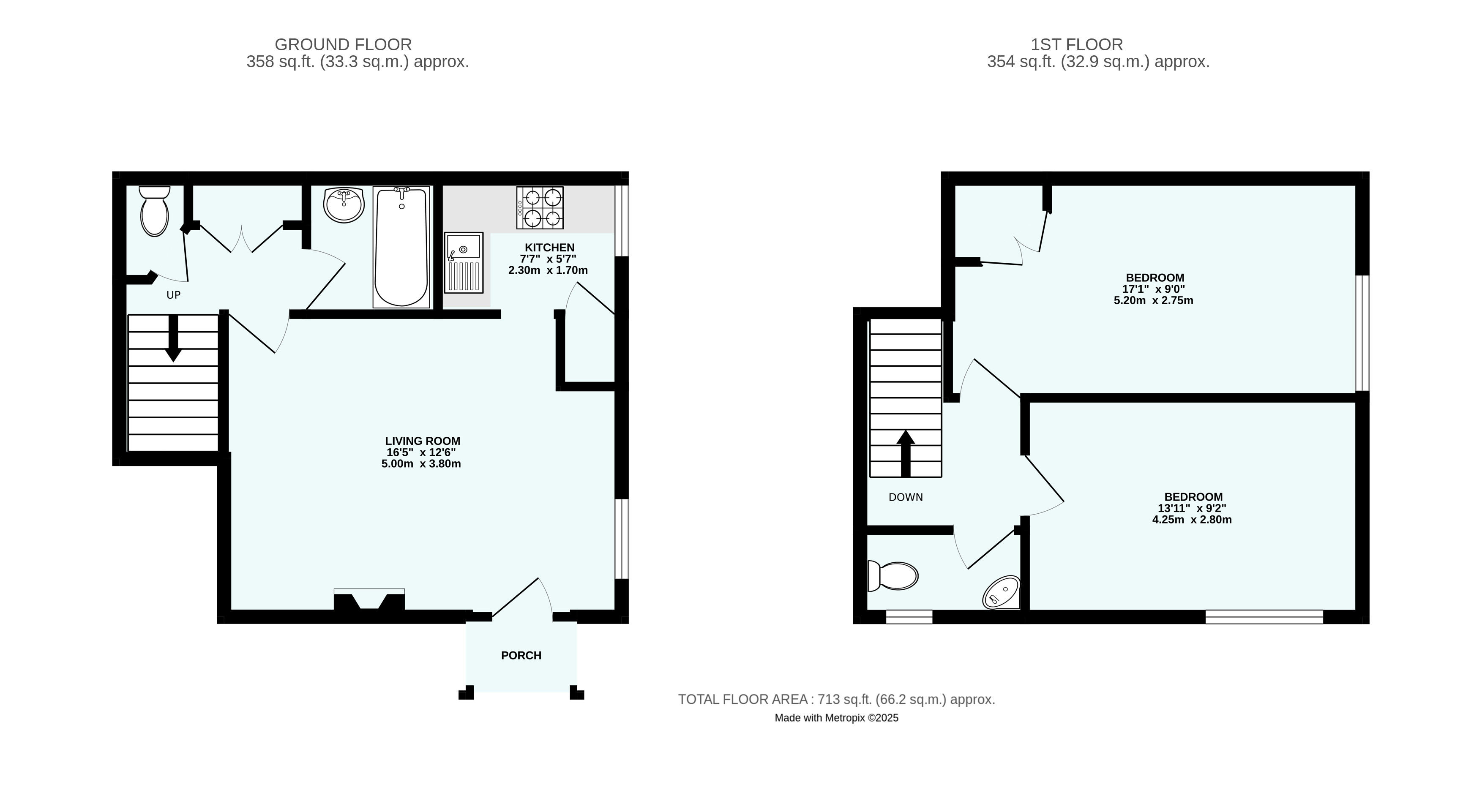 4 Porch Cottages,, Church Street, Sidmouth floorplan