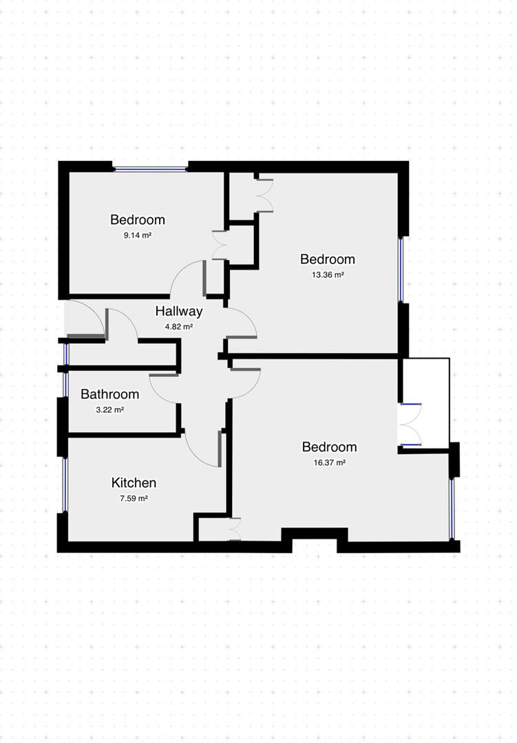 Flat 8, Batson House, Fairclough Street, London floorplan