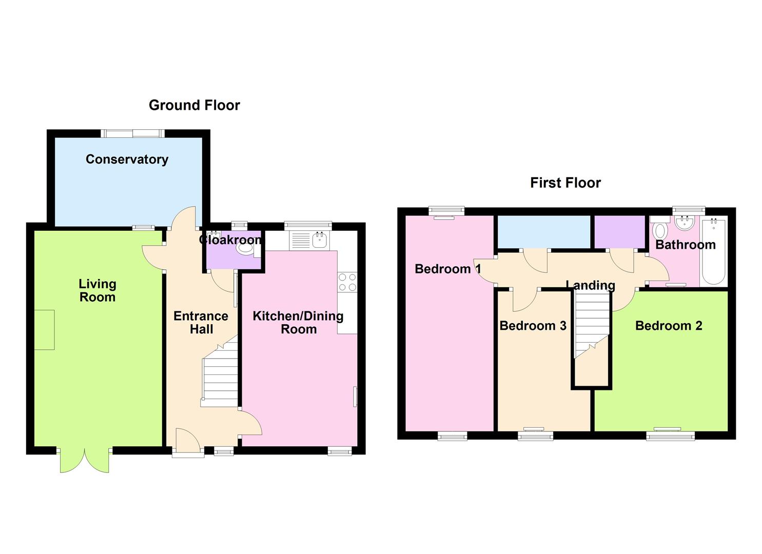 Kirkmeadow, Peterborough floorplan
