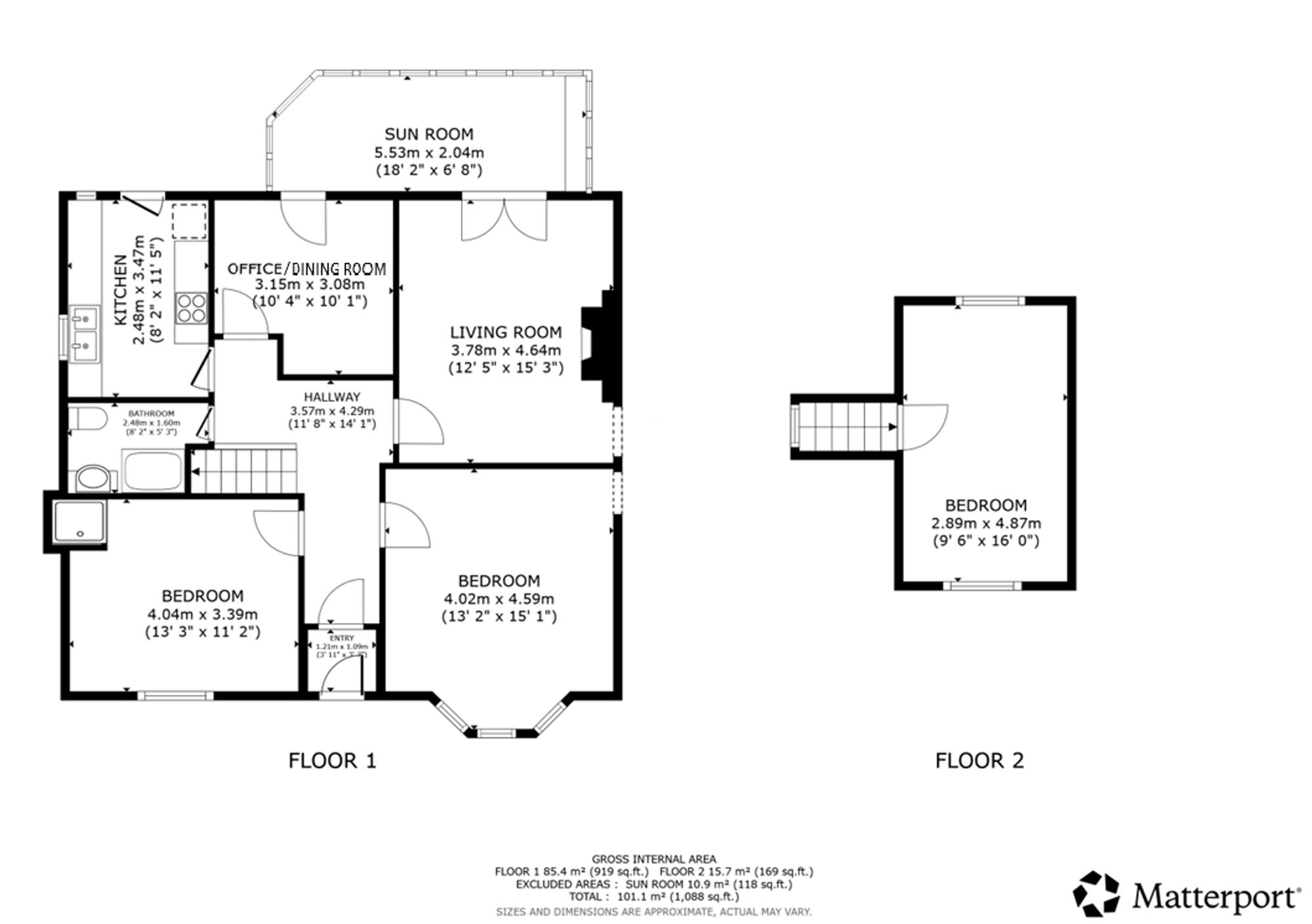44 Atholl Drive, Glasgow floorplan