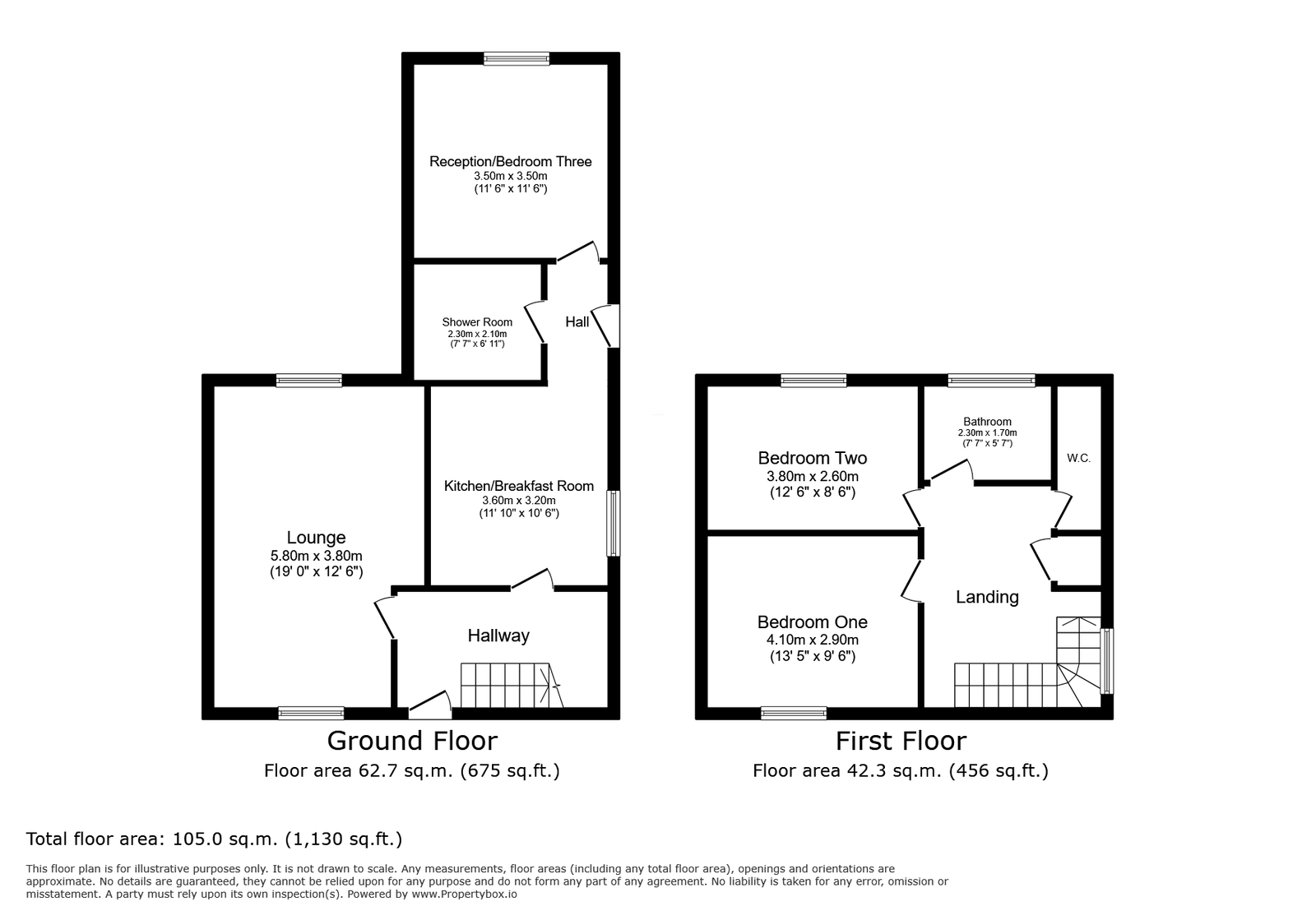 184, Penderry Road, Swansea floorplan