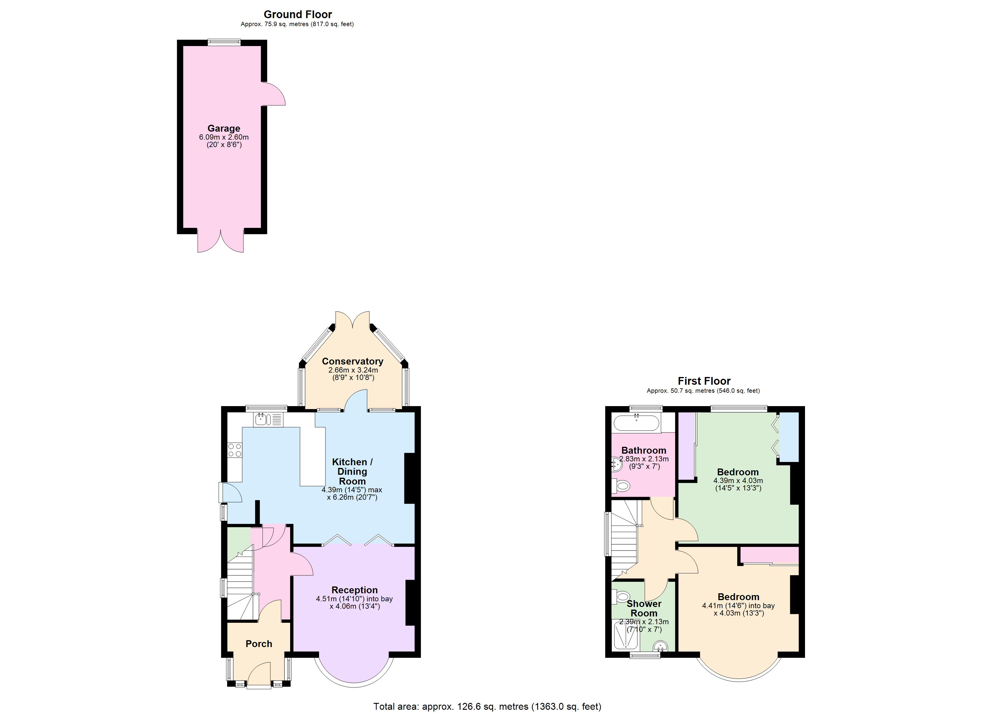44, Rochester Way, Blackheath floorplan