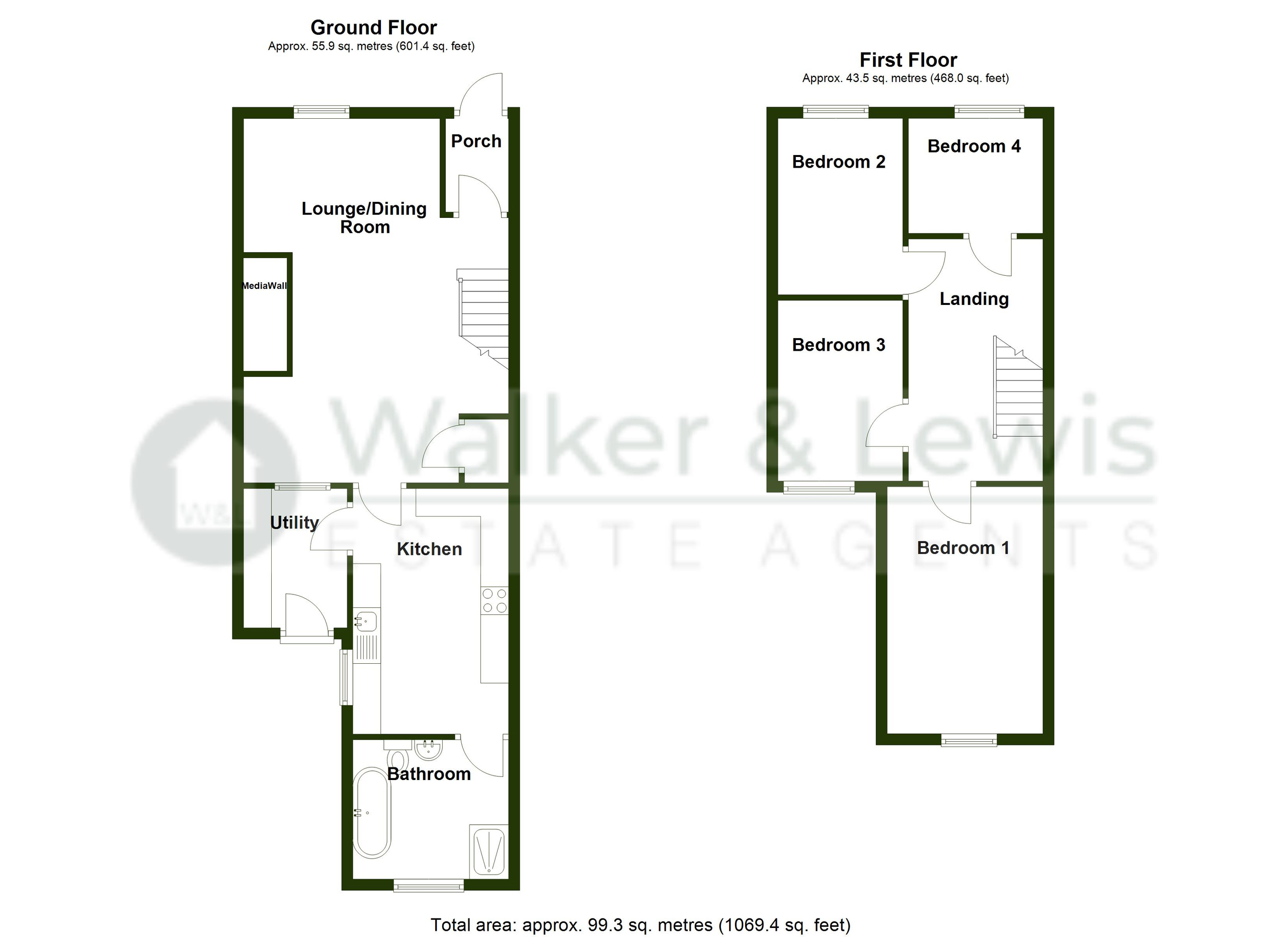 11 Blanche Street, Merthyr Tydfil floorplan