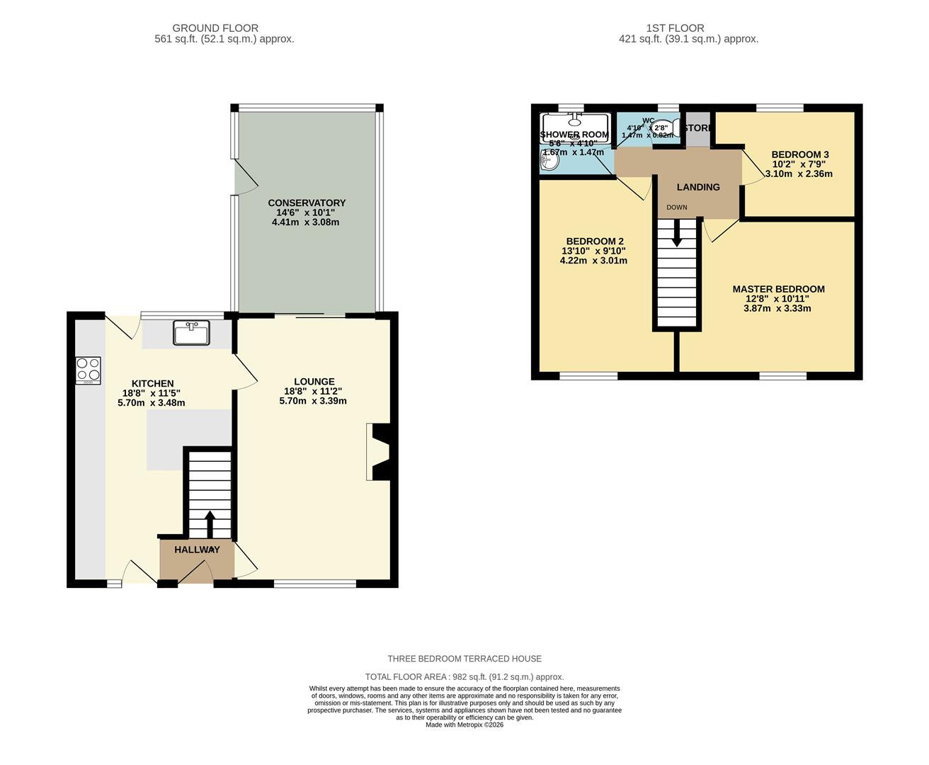 9, Lime Walk, Manchester floorplan