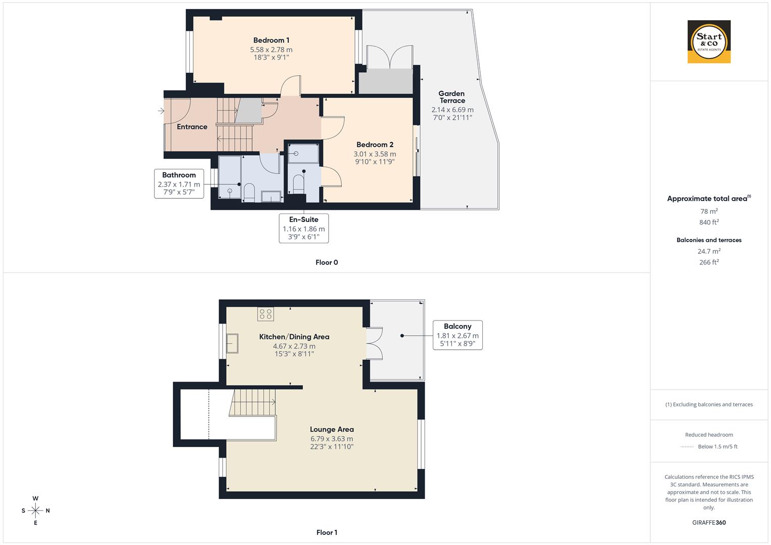 12, The Watermark, Lusty Glaze Road, Newquay floorplan