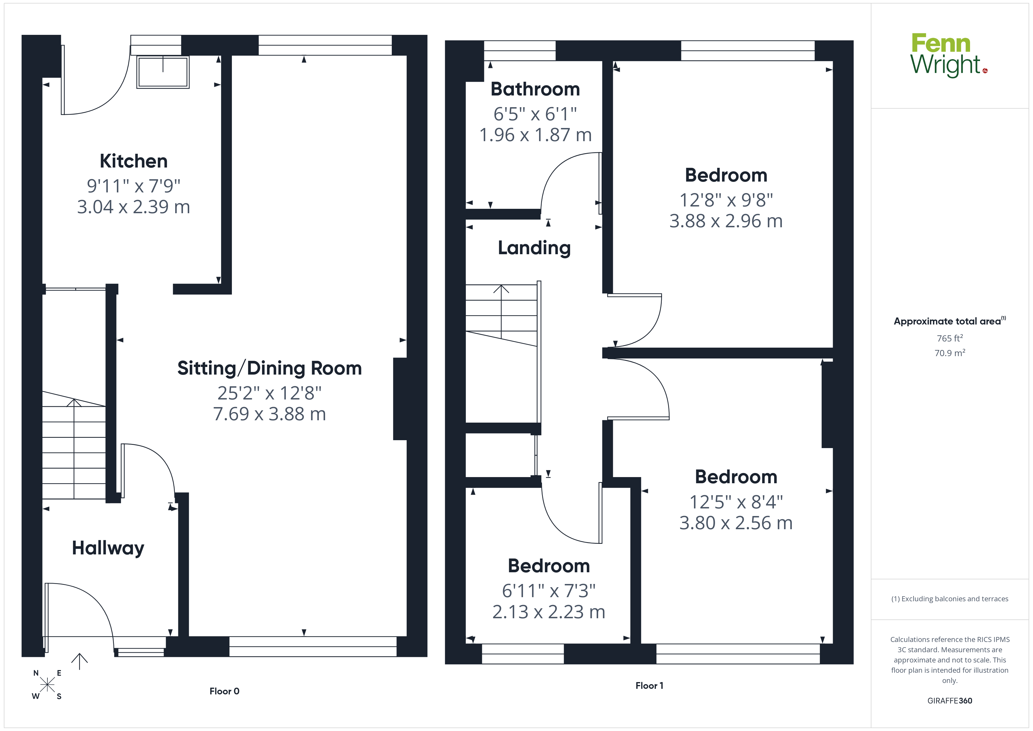 Glastonbury Close, Suffolk floorplan