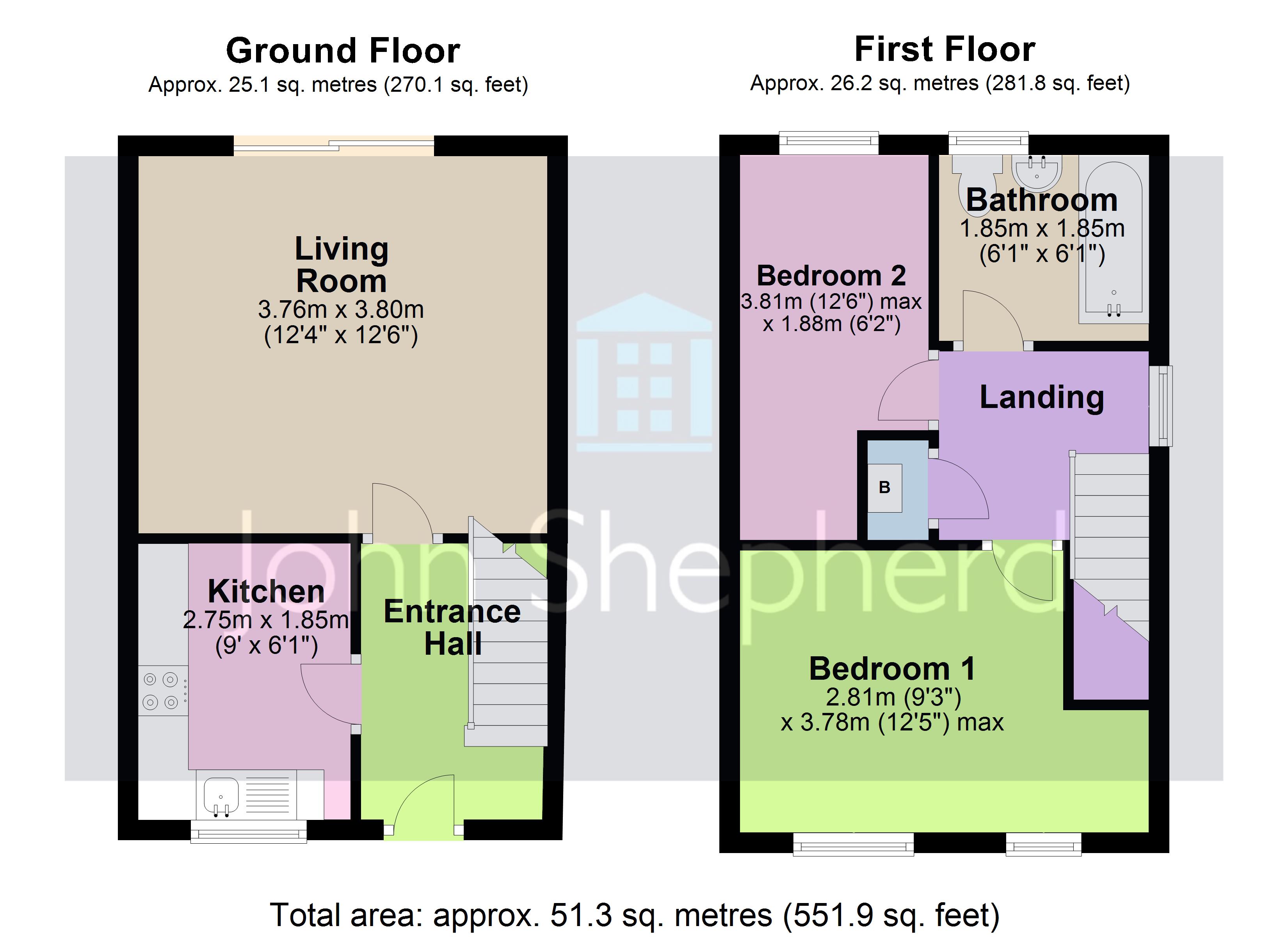 37, Nelson Drive, Staffordshire floorplan