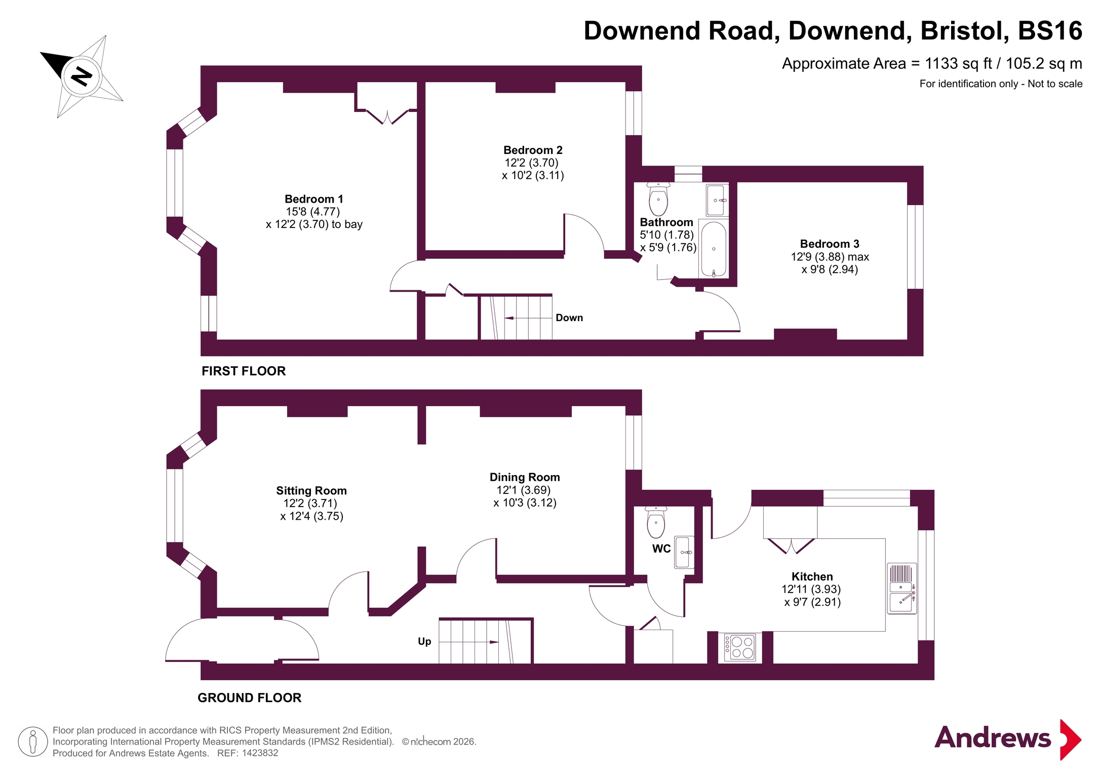 53, Downend Road, Bristol floorplan