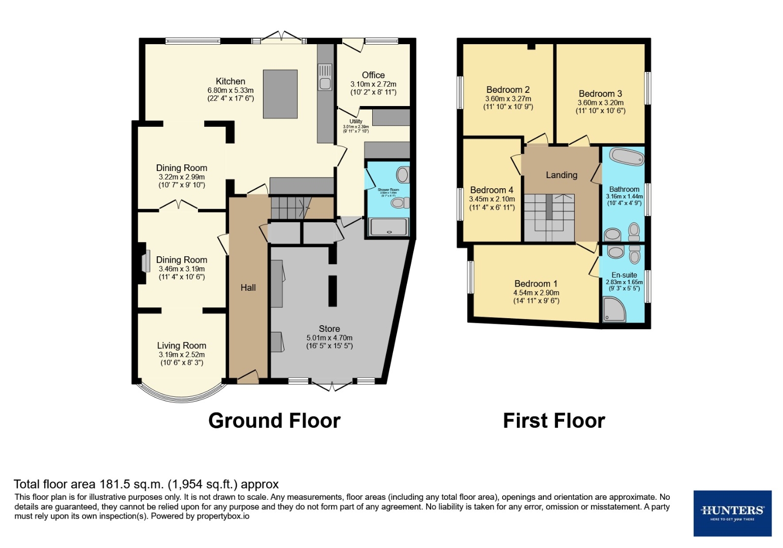 21, Noddington Avenue, Lichfield floorplan