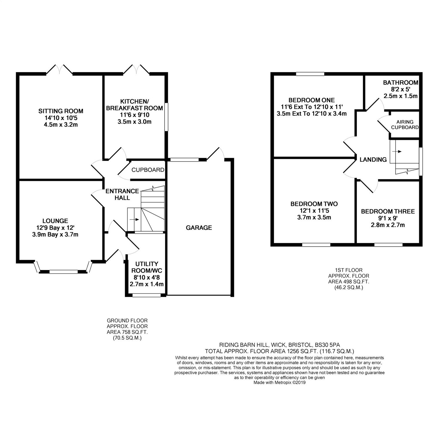 3 Bedrooms Detached house for sale in Riding Barn Hill, Wick, Bristol BS30