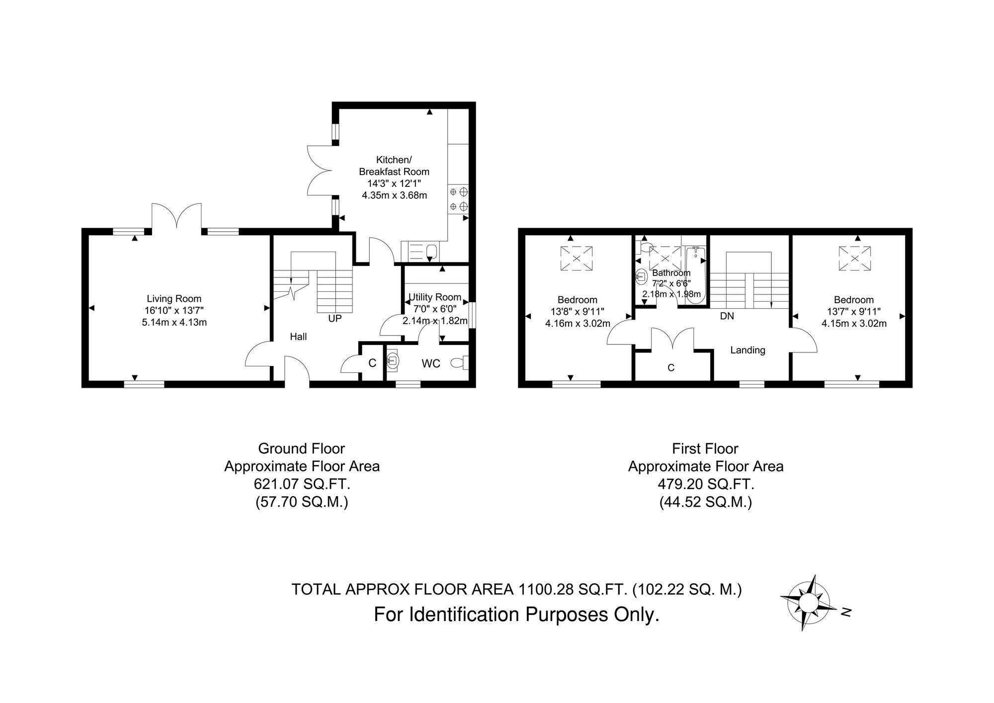 61 Shipbourne Road, Tonbridge floorplan