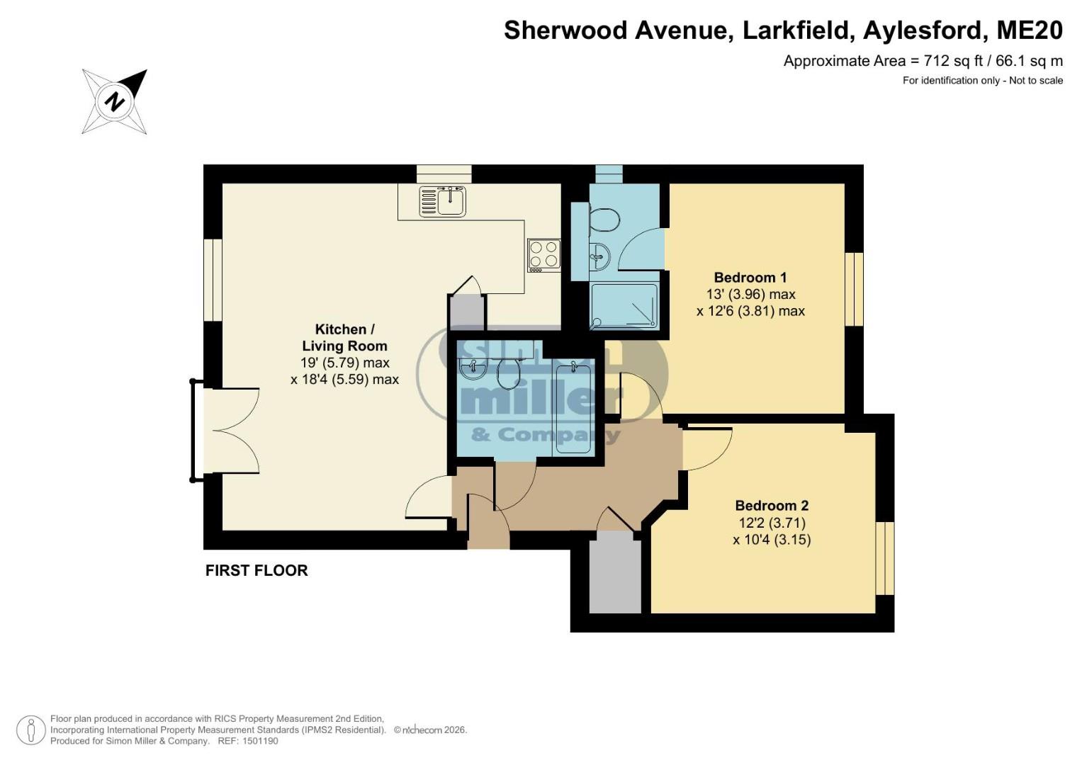 102, Sherwood Avenue, Aylesford floorplan