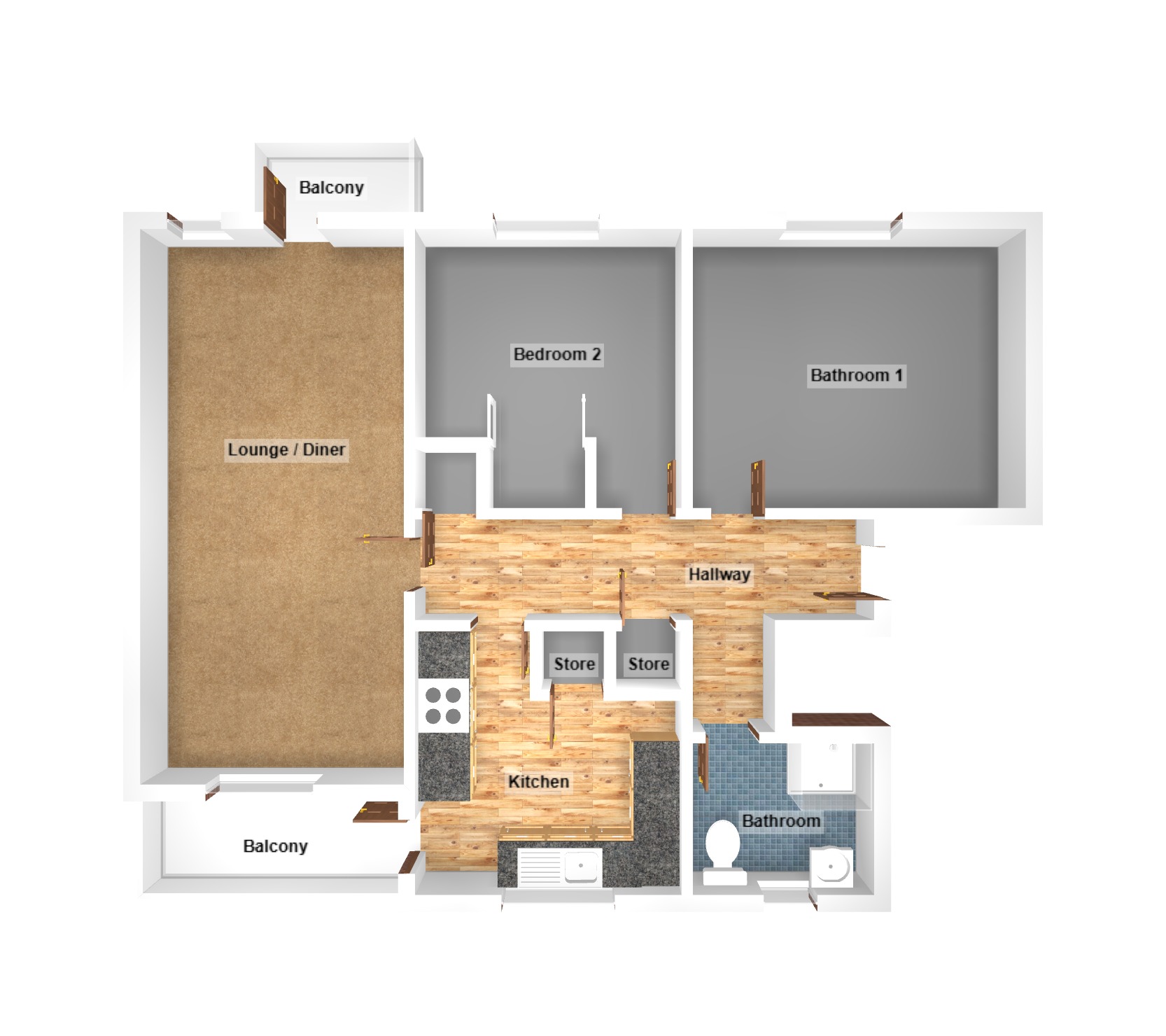 Flat 3, 59, Oxford Road, OXFORD floorplan
