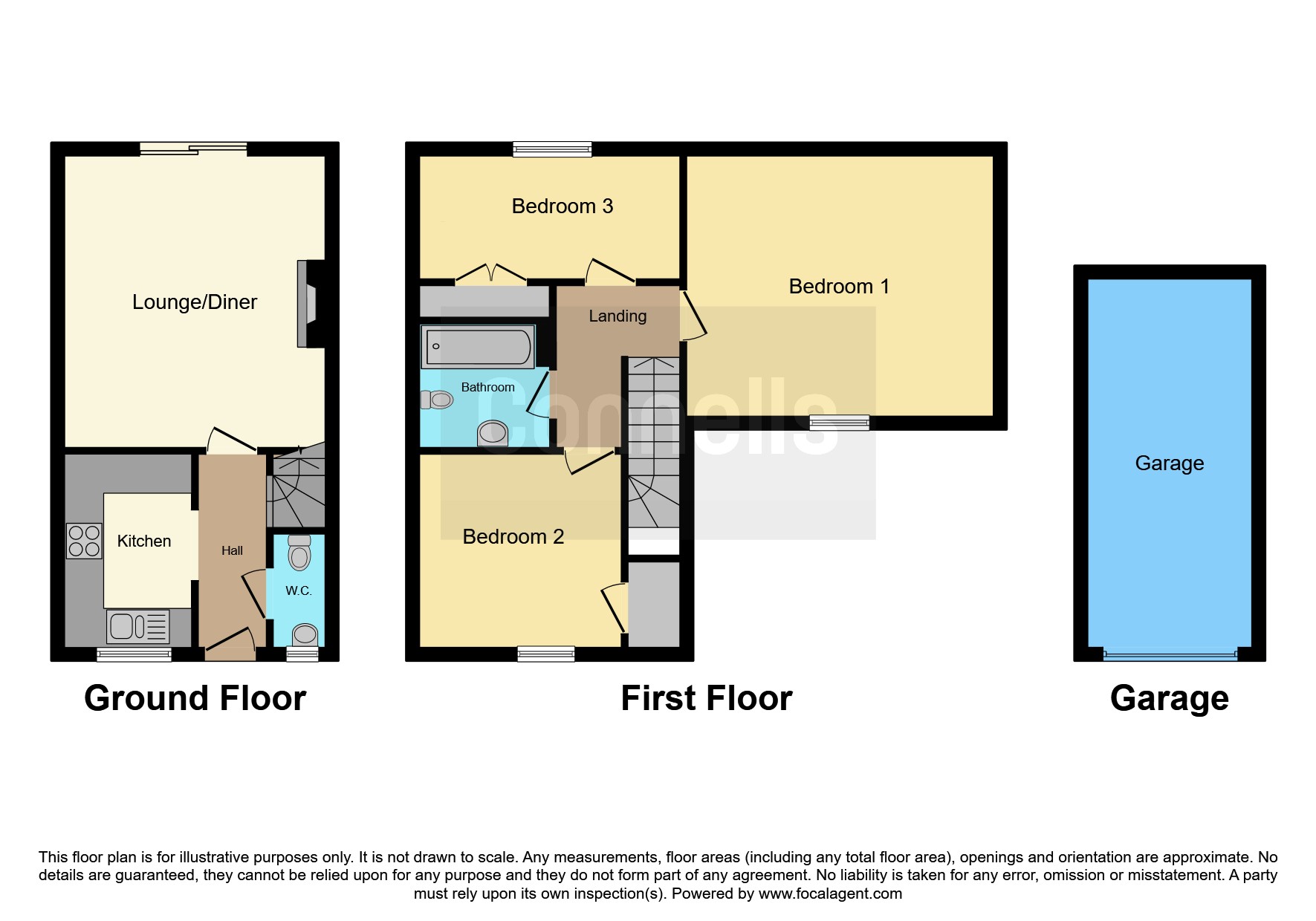 12, Birbeck Close, Bedford floorplan