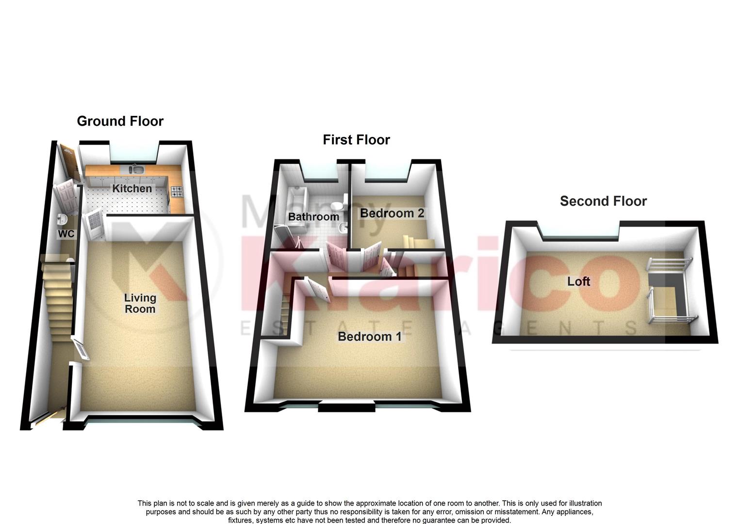 Vimy Road, Moseley, Birmingham B13, 2 bedroom terraced house for sale