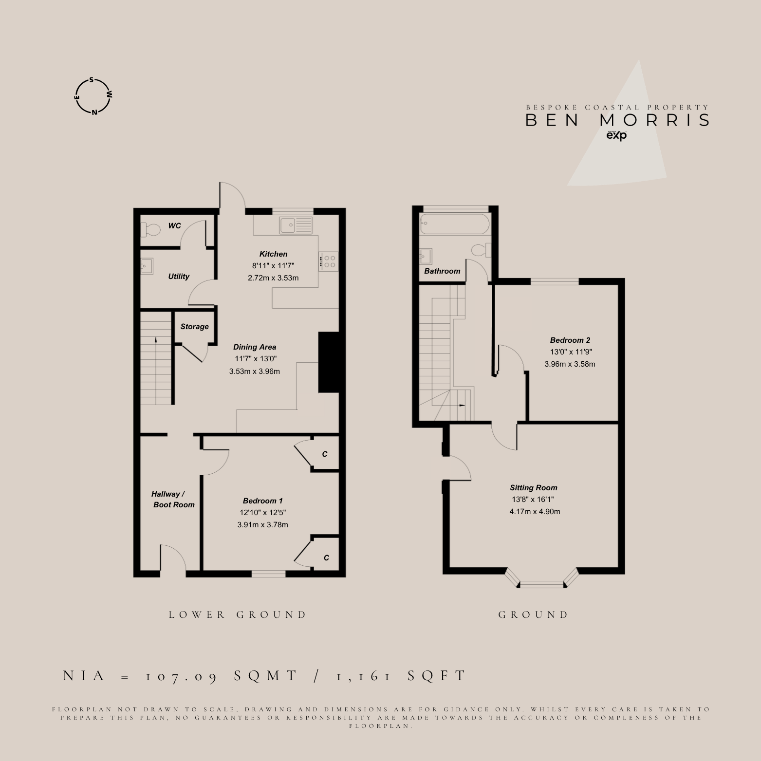 19,A, Fort Crescent, Margate floorplan