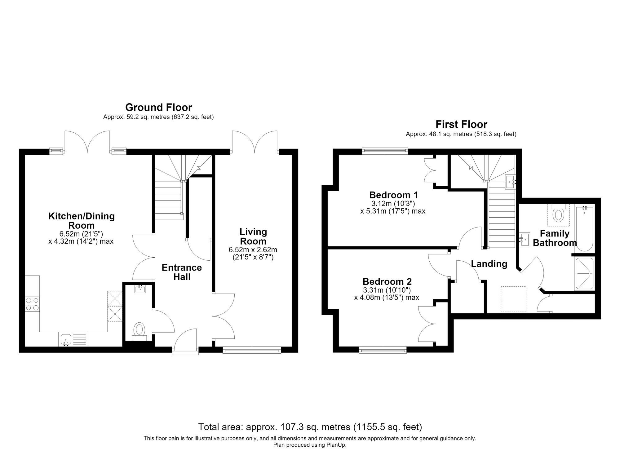 9 Masons Court, Wantage floorplan