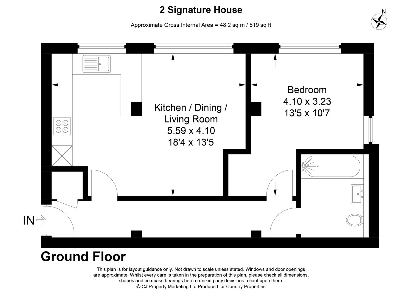 23 Vaughan Road, Harpenden floorplan