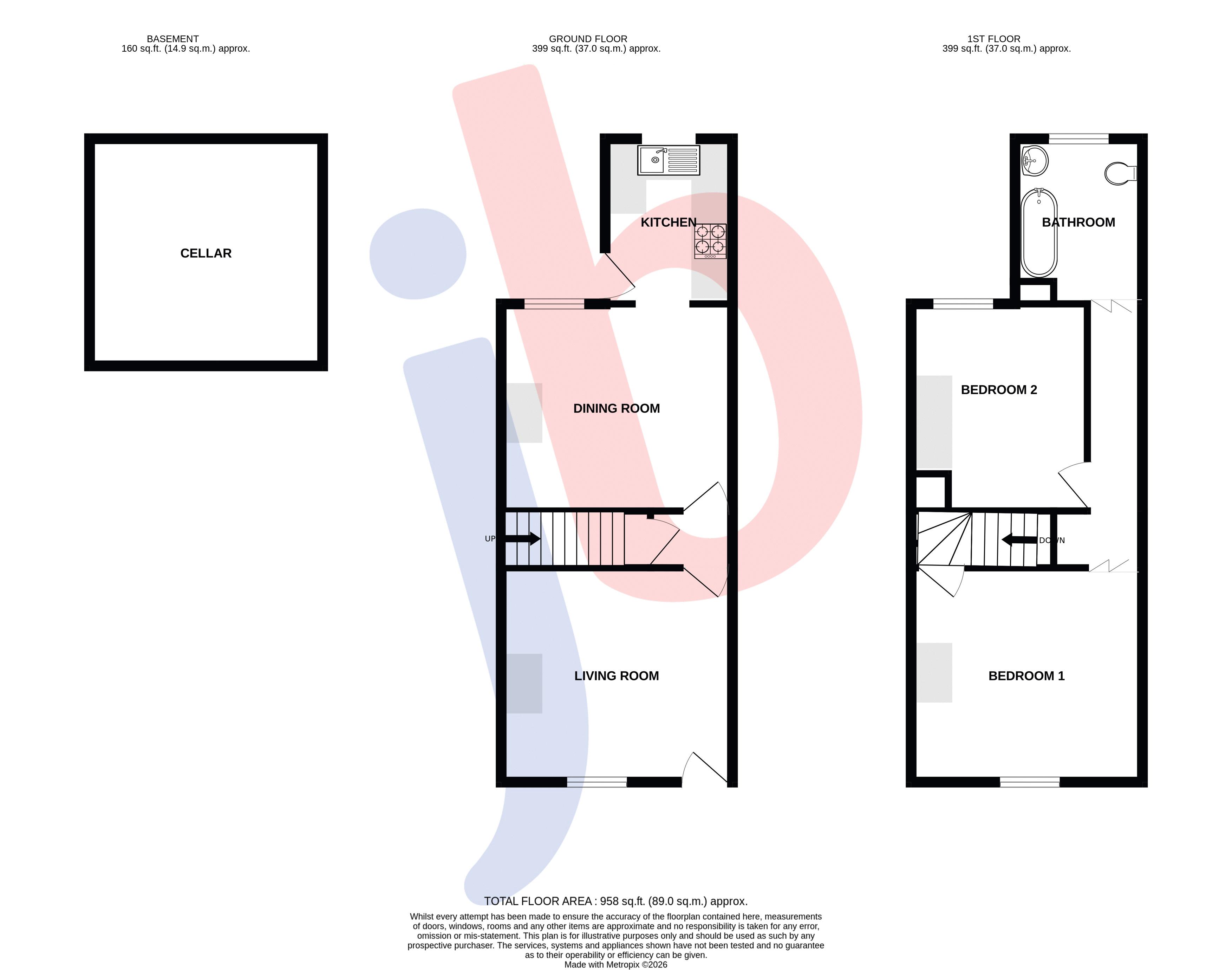 15, Cromwell Road, Newark floorplan