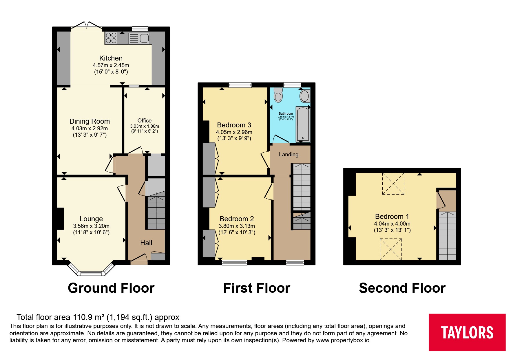 48, Sandown Road, Bristol floorplan