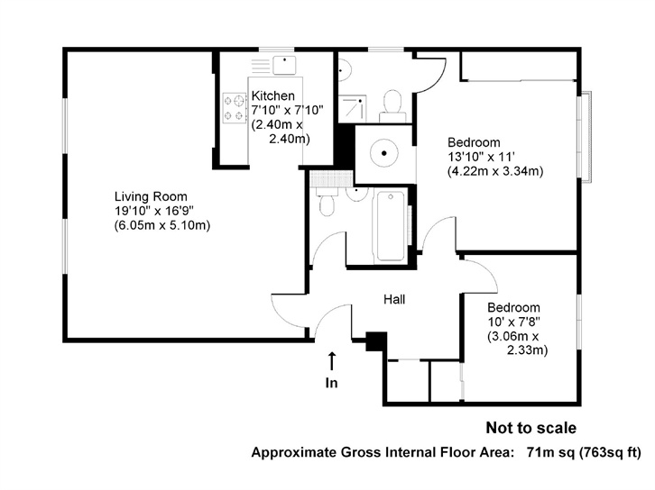 2 Bedrooms Flat for sale in Albany Court, Hillcrest, Weybridge, Surrey KT13