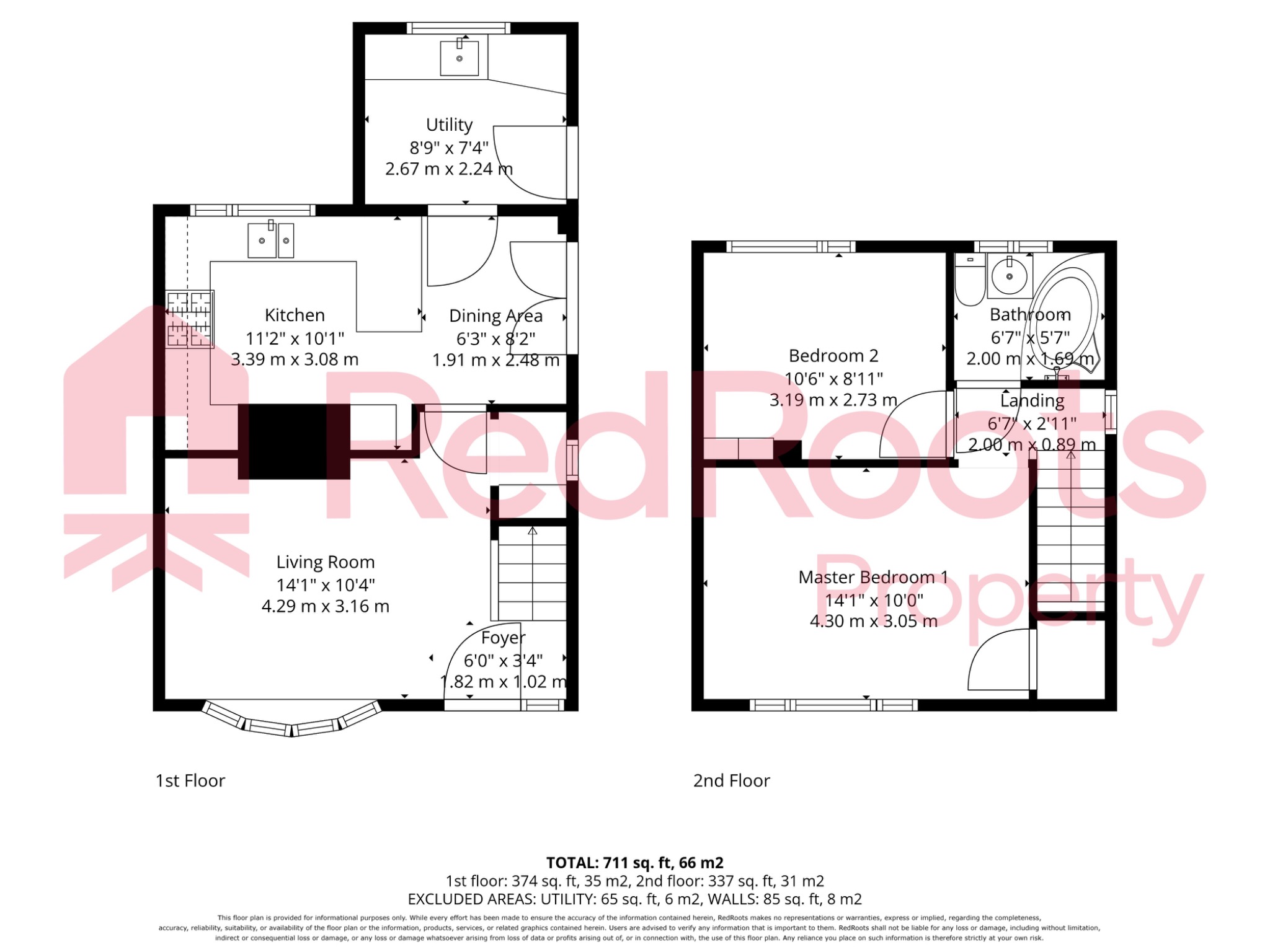 58, Violet Avenue, Doncaster floorplan
