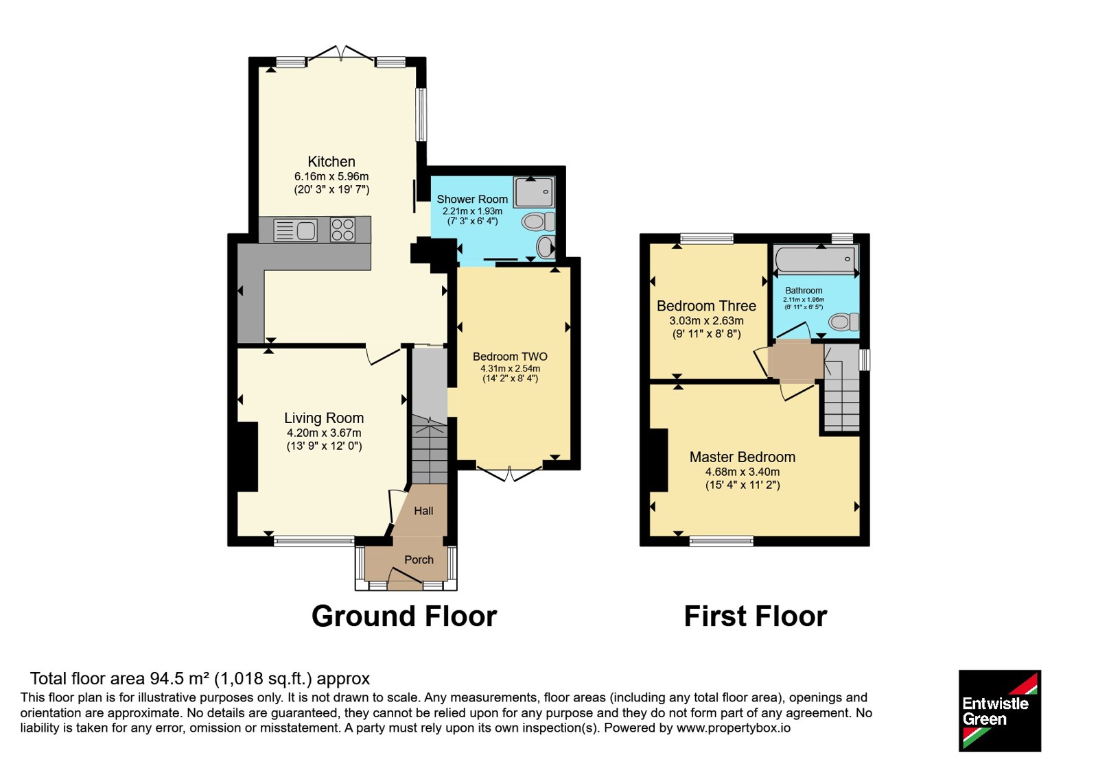 38, Jedburgh Avenue, Lancashire floorplan
