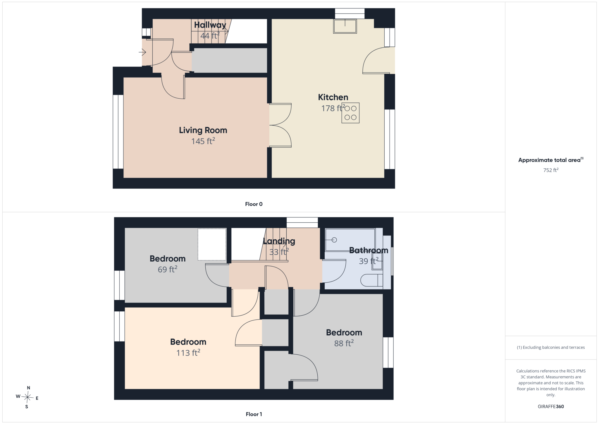 Fortrose Court, Glasgow floorplan