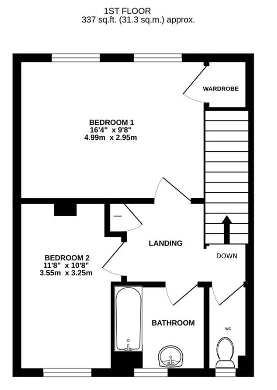 7, Glen Court, Stonehouse floorplan