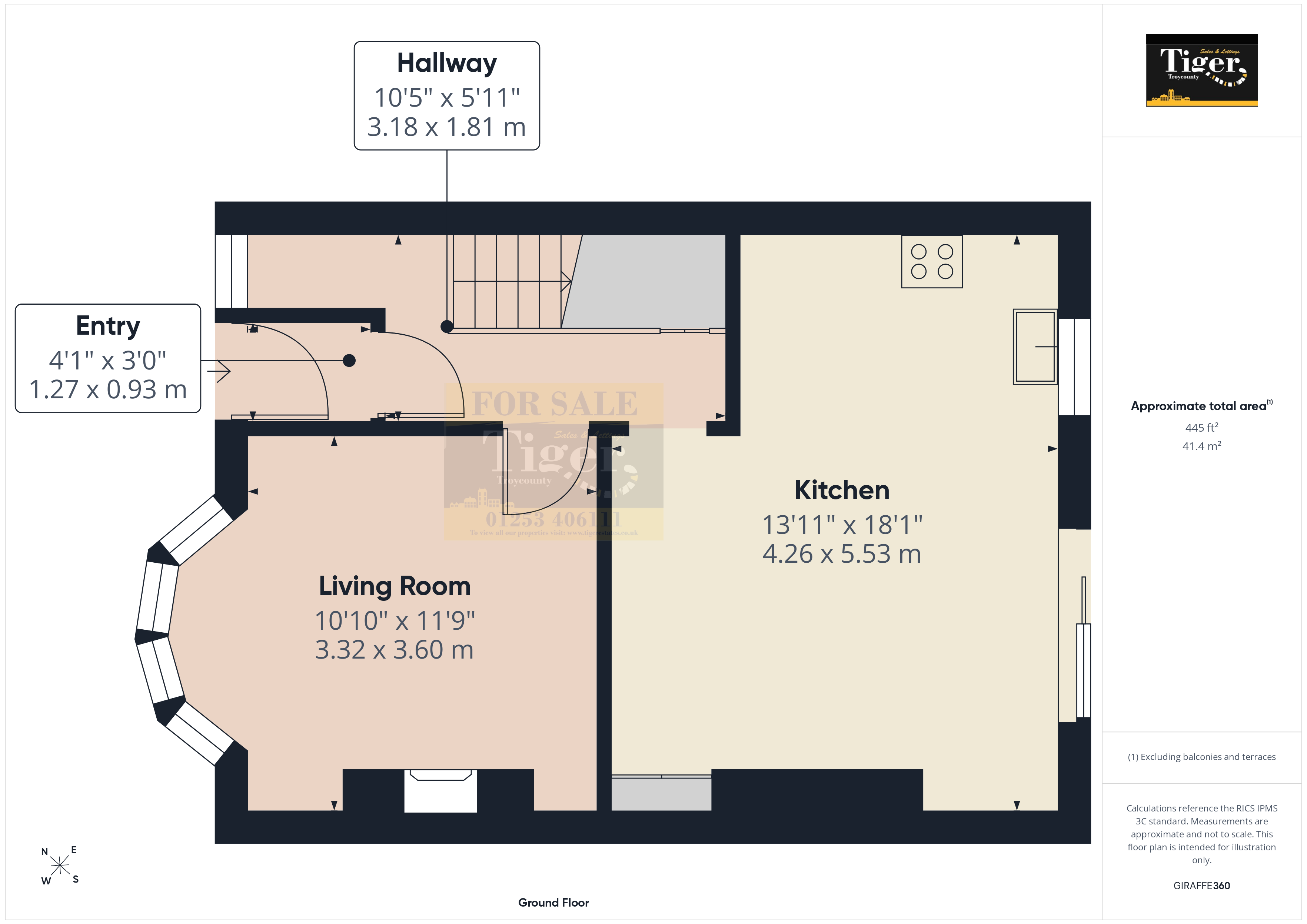 3, Condor Grove, Blackpool floorplan