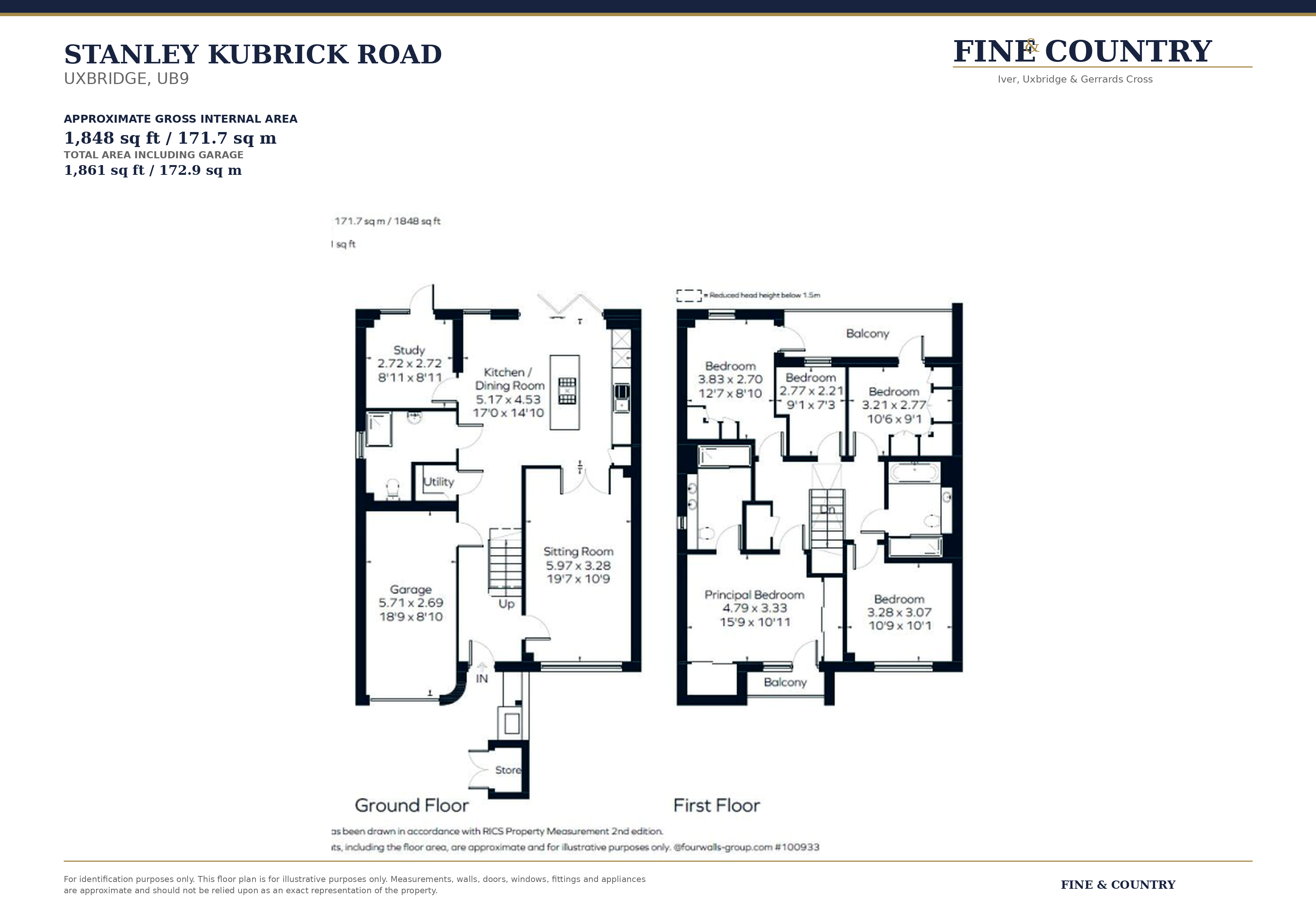 15, Stanley Kubrick Road, Denham floorplan