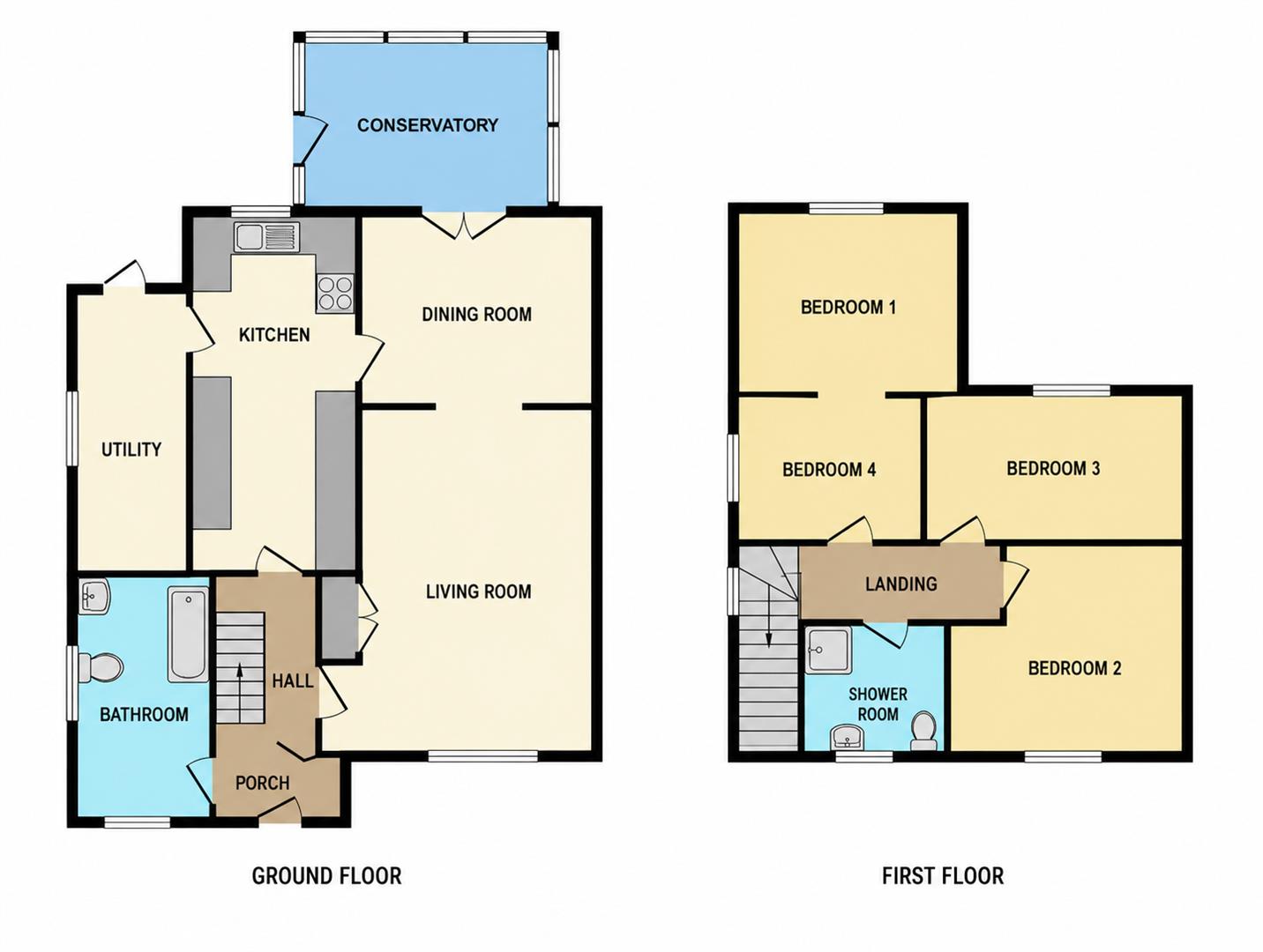 22, Heather Gardens, Great Yarmouth floorplan