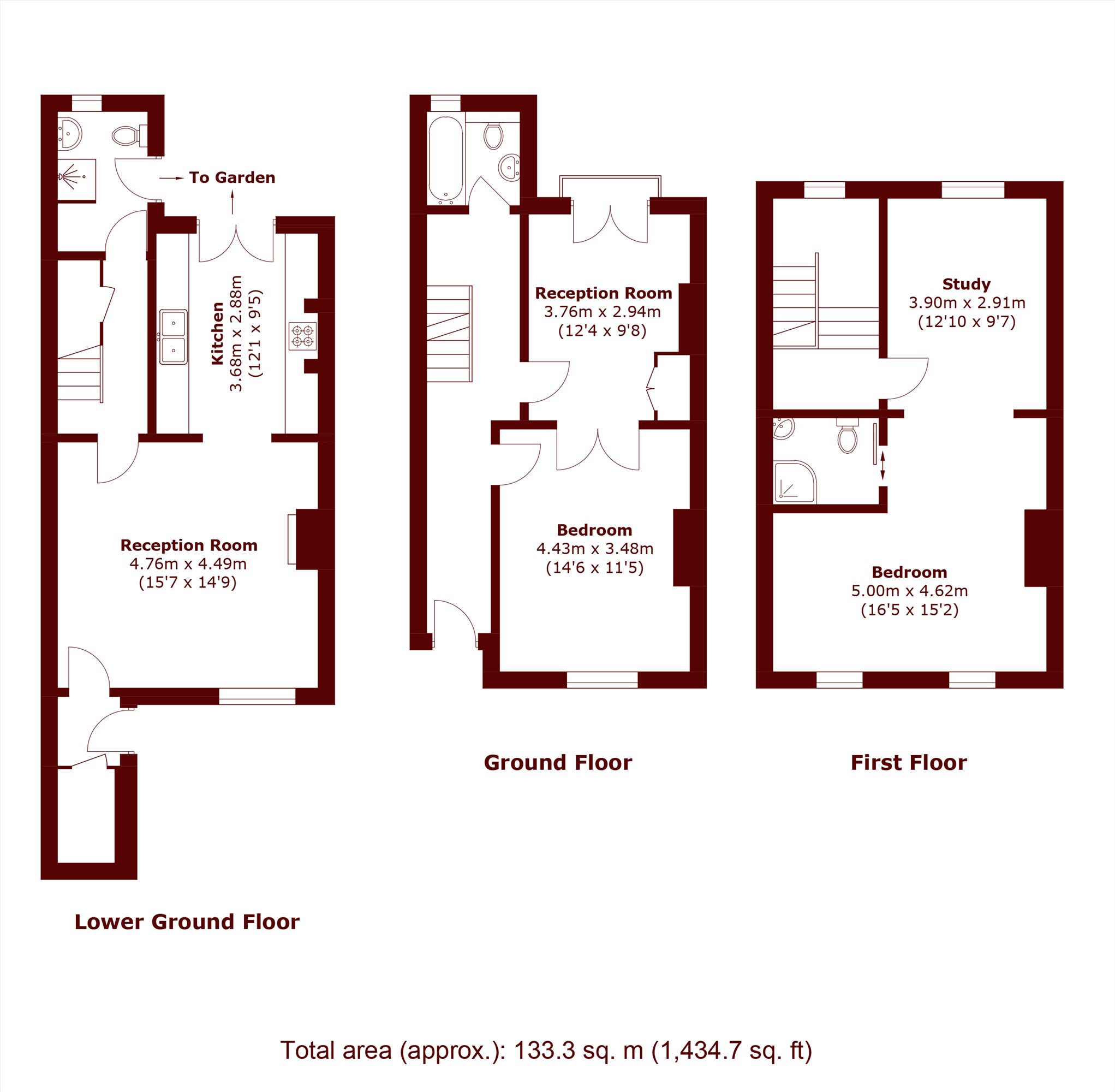 10, Lambourn Road, London floorplan