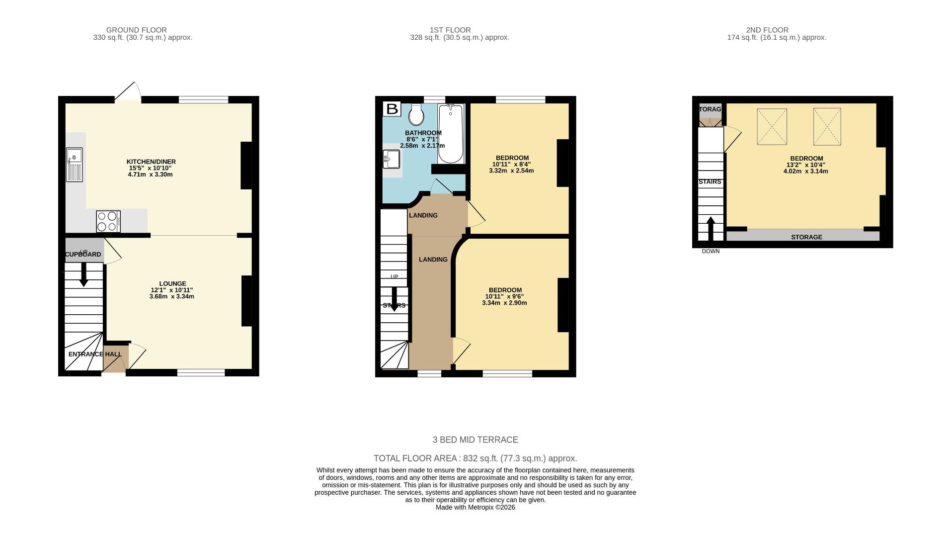 15, Church Avenue, Bristol floorplan
