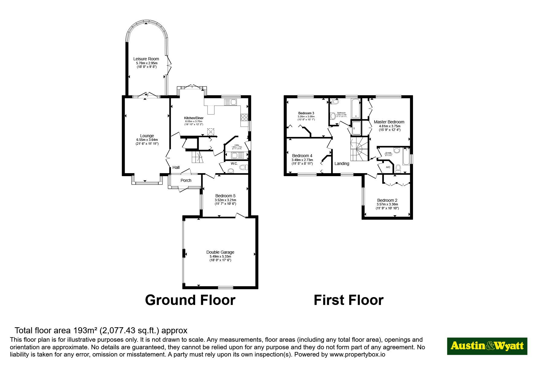 Waytown Close, Poole floorplan