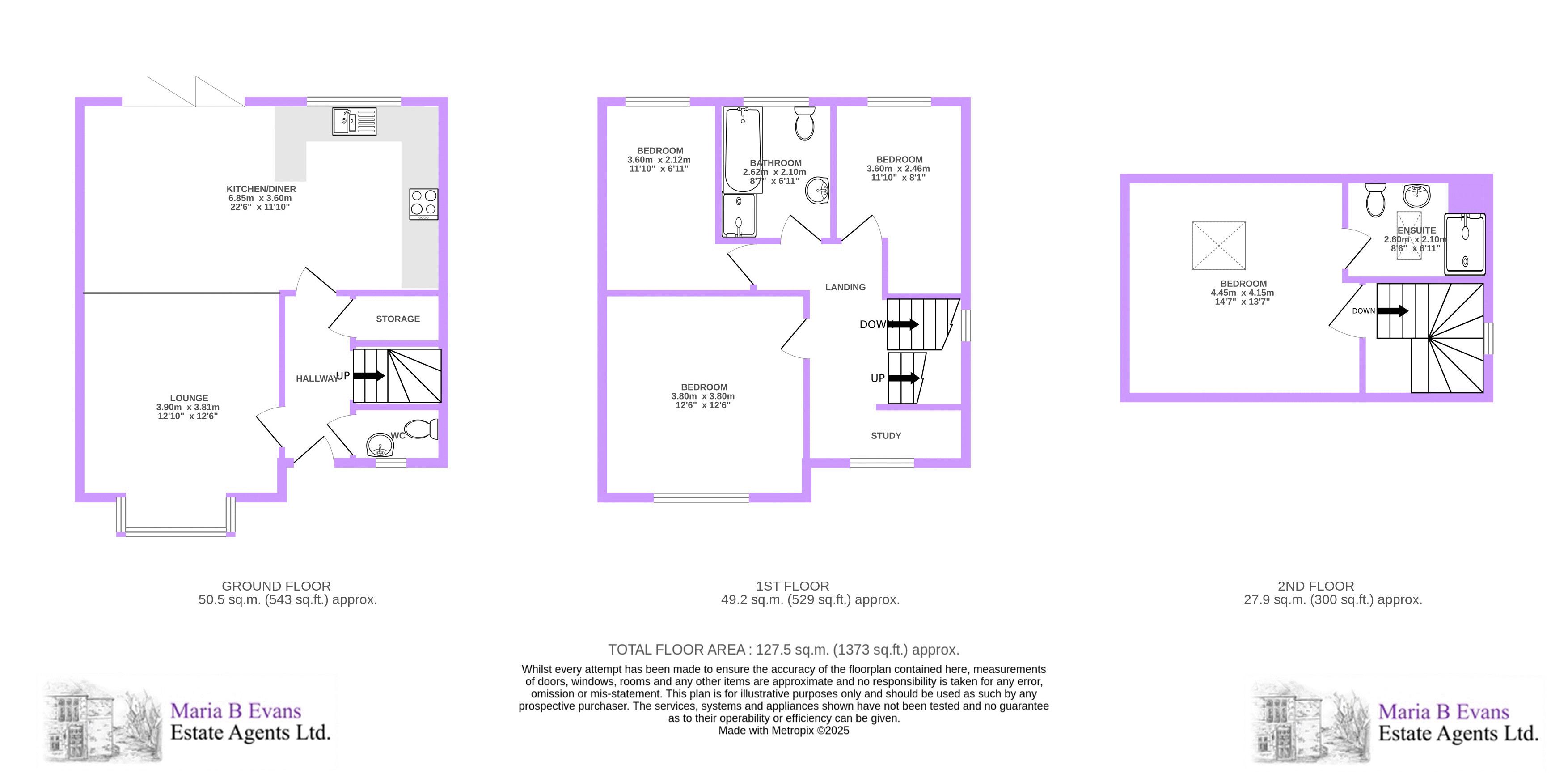 4, School Close, Leyland floorplan