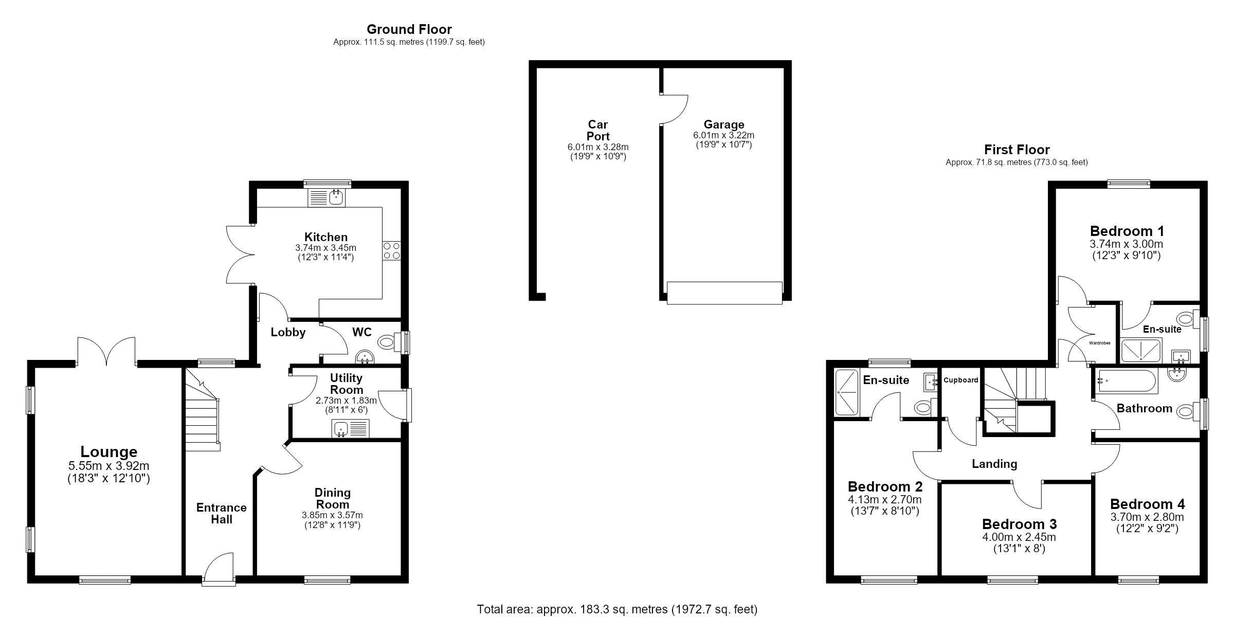 10, Holly Grove, Suffolk floorplan
