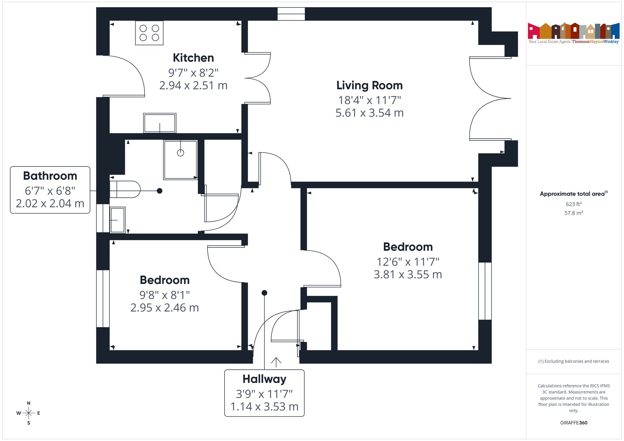 Flat 27, Eaveslea New Road, Carnforth floorplan