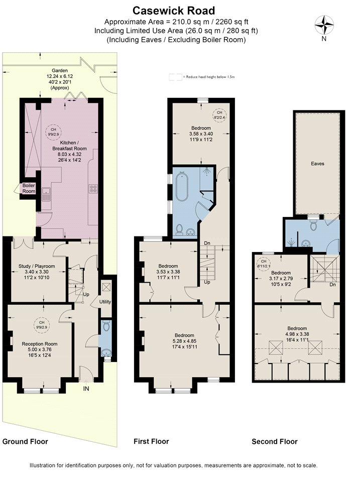 Casewick Road, Lambeth, London, SE27 floorplan