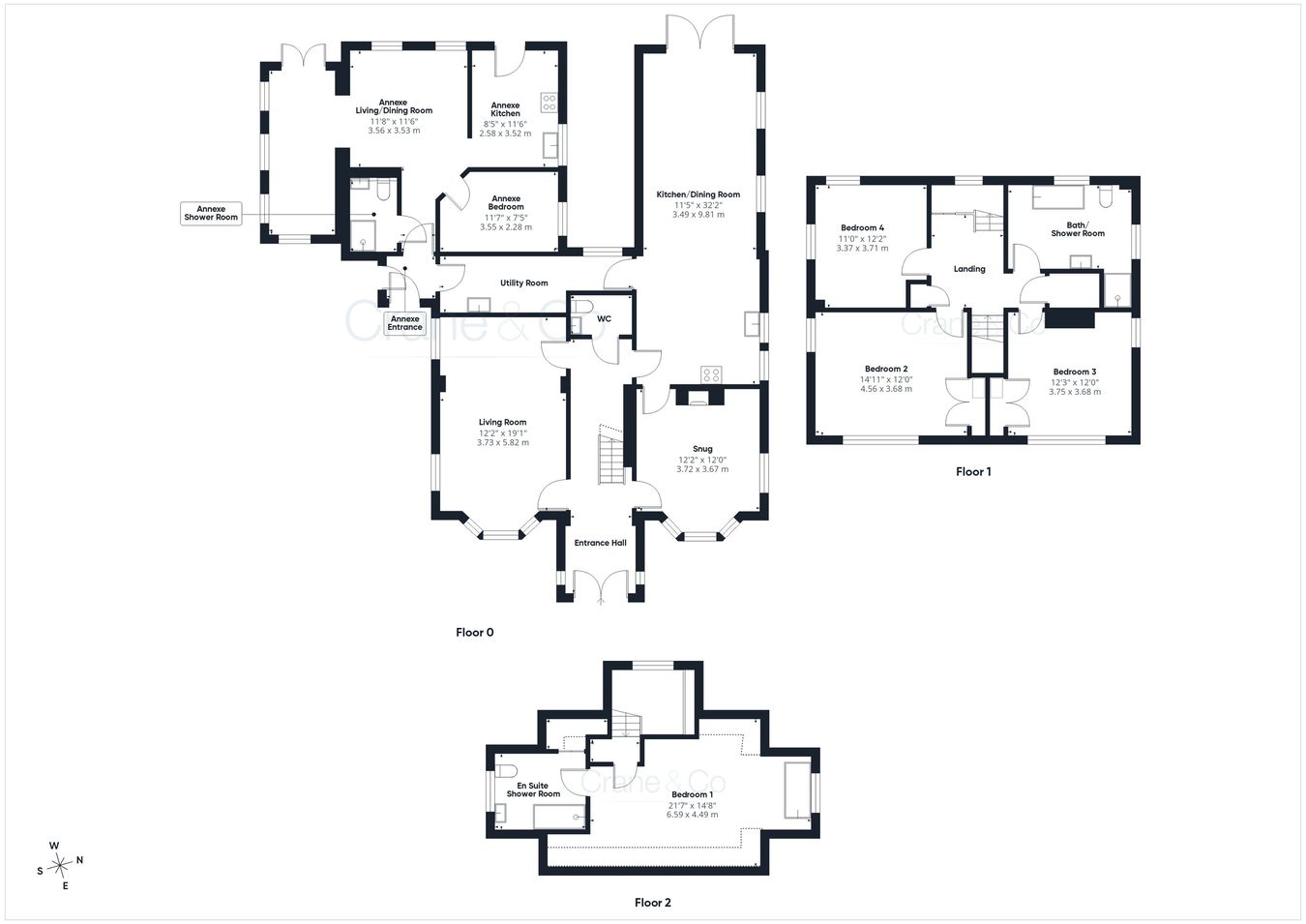 Upper Horselunges, Park Road, Hellingly floorplan