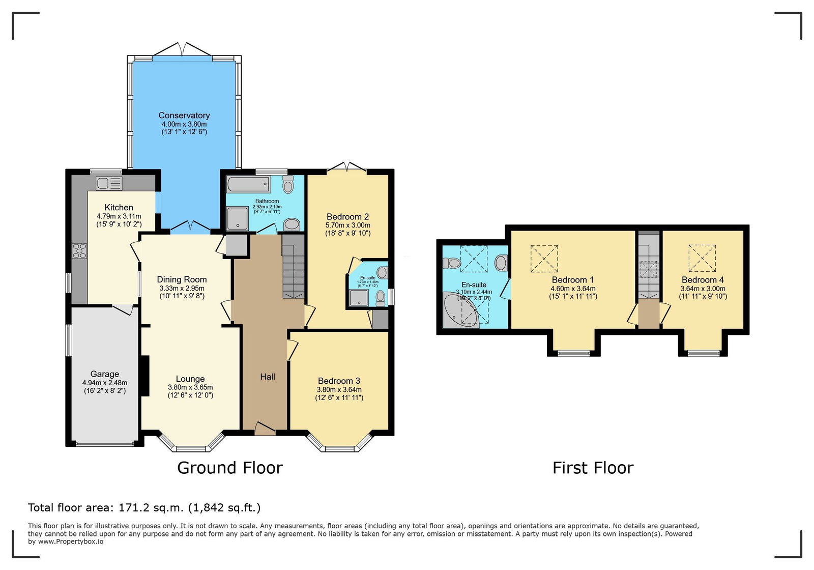 1, Wallace Drive, Leicester floorplan