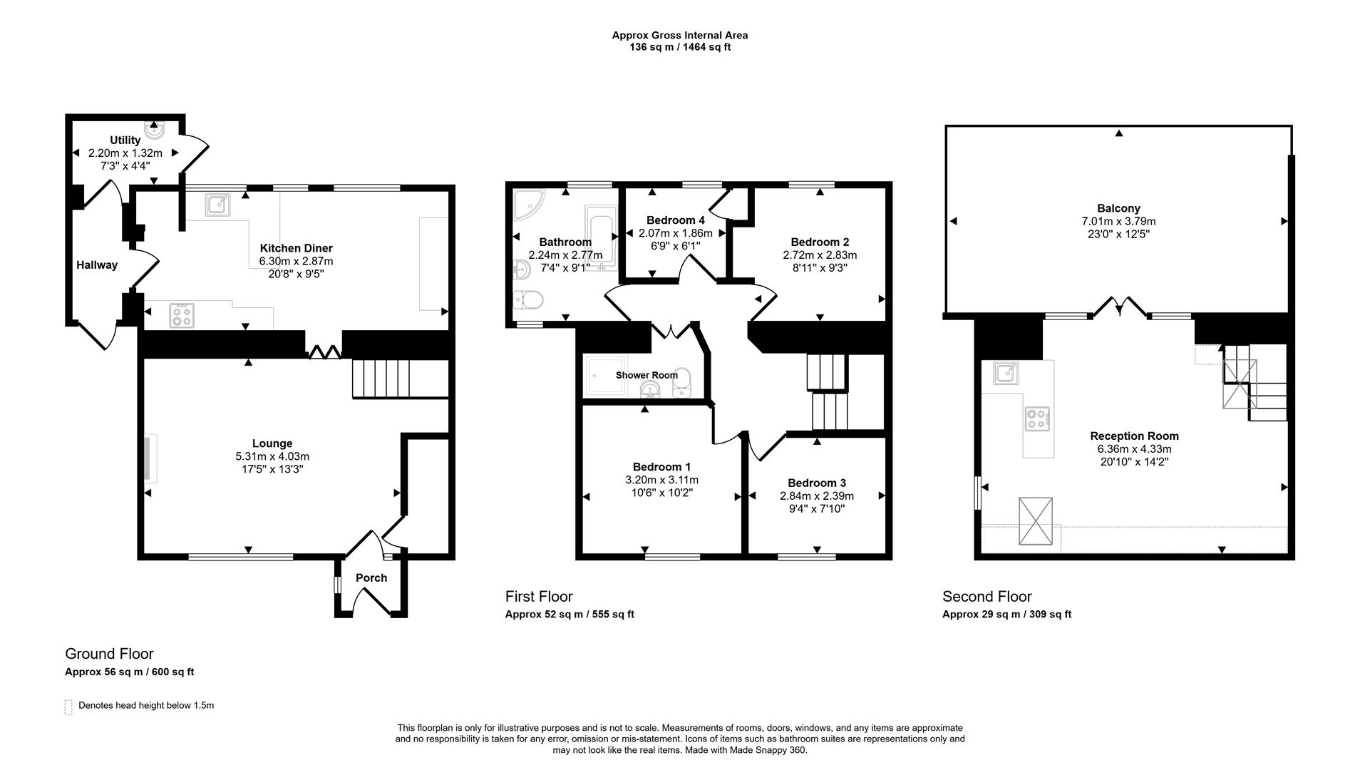 Tan y Craig, 22 Main Street, Haverfordwest floorplan