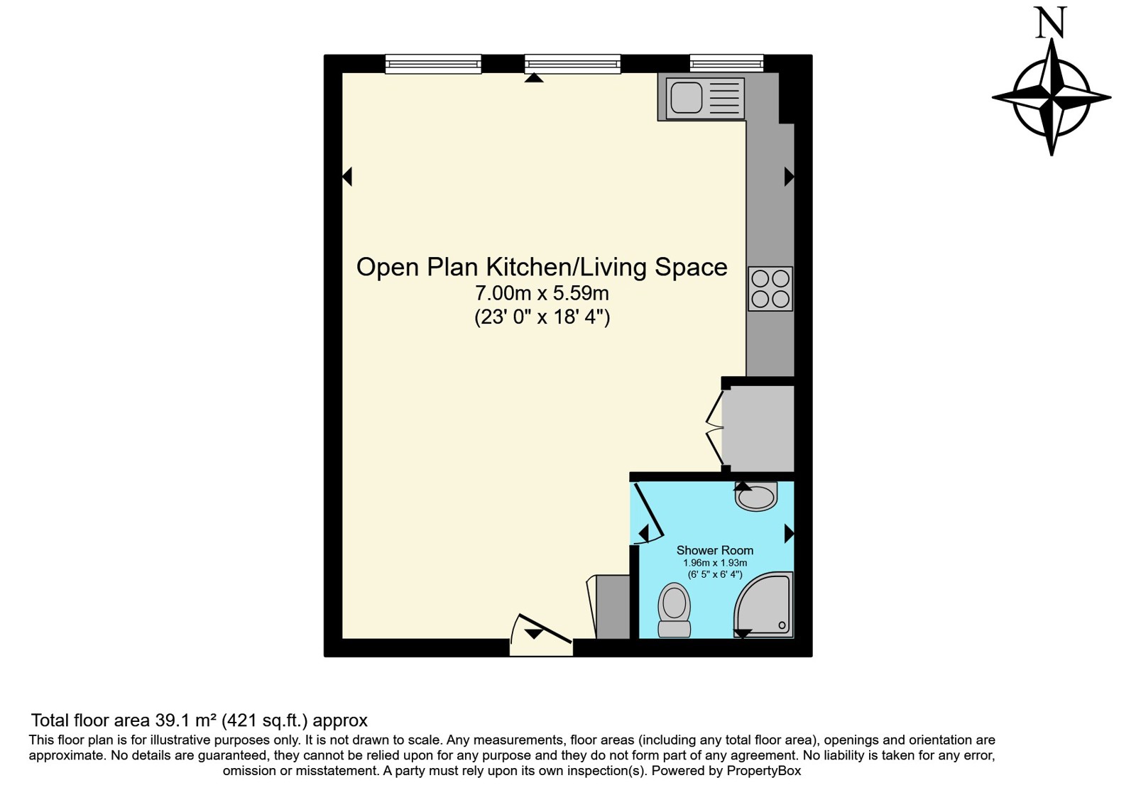 Apartment 39, Dorchester Apartments, 2, Lee Street, Greater Manchester floorplan