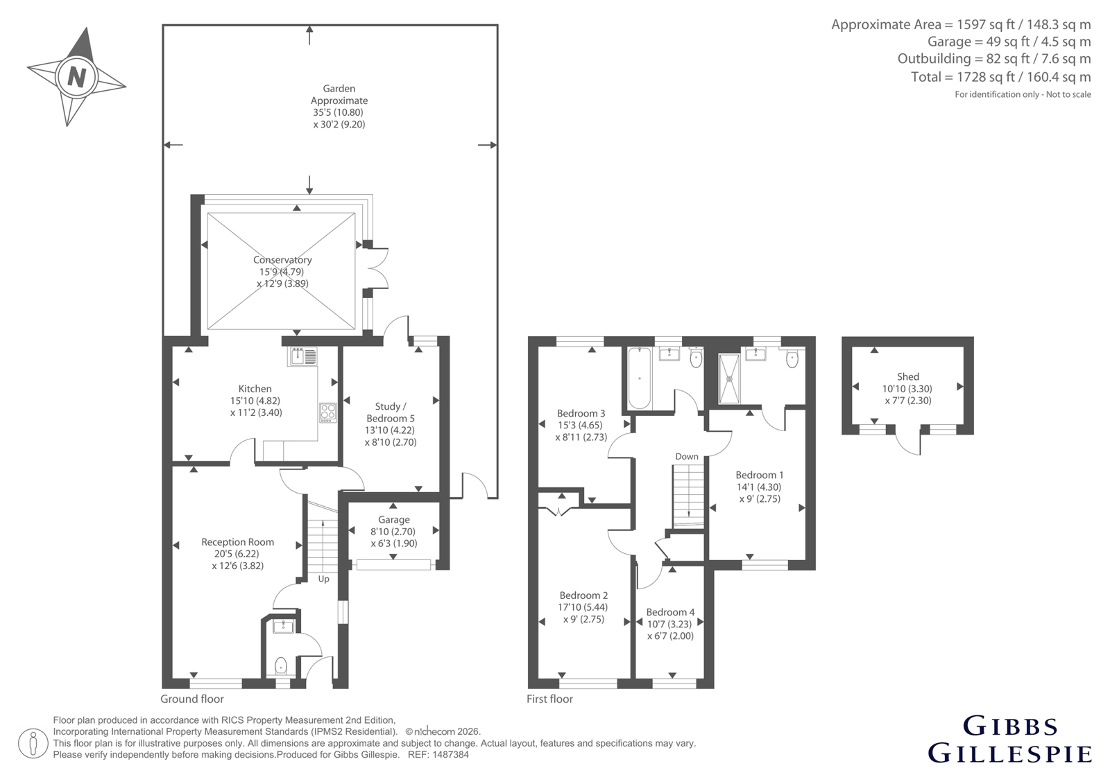 8, Nursery Close, Hertfordshire floorplan