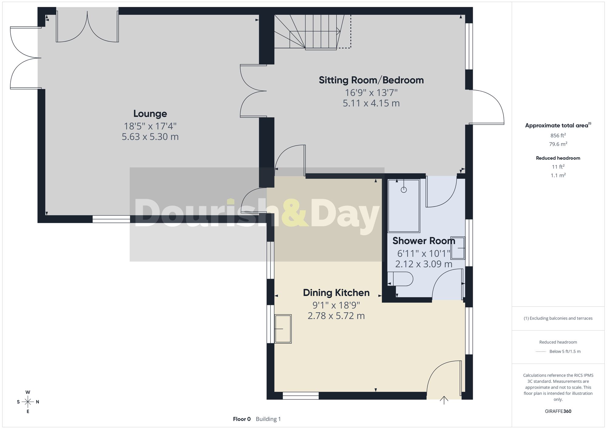 1 & 2, Fishermans Cottage, Whitchurch floorplan